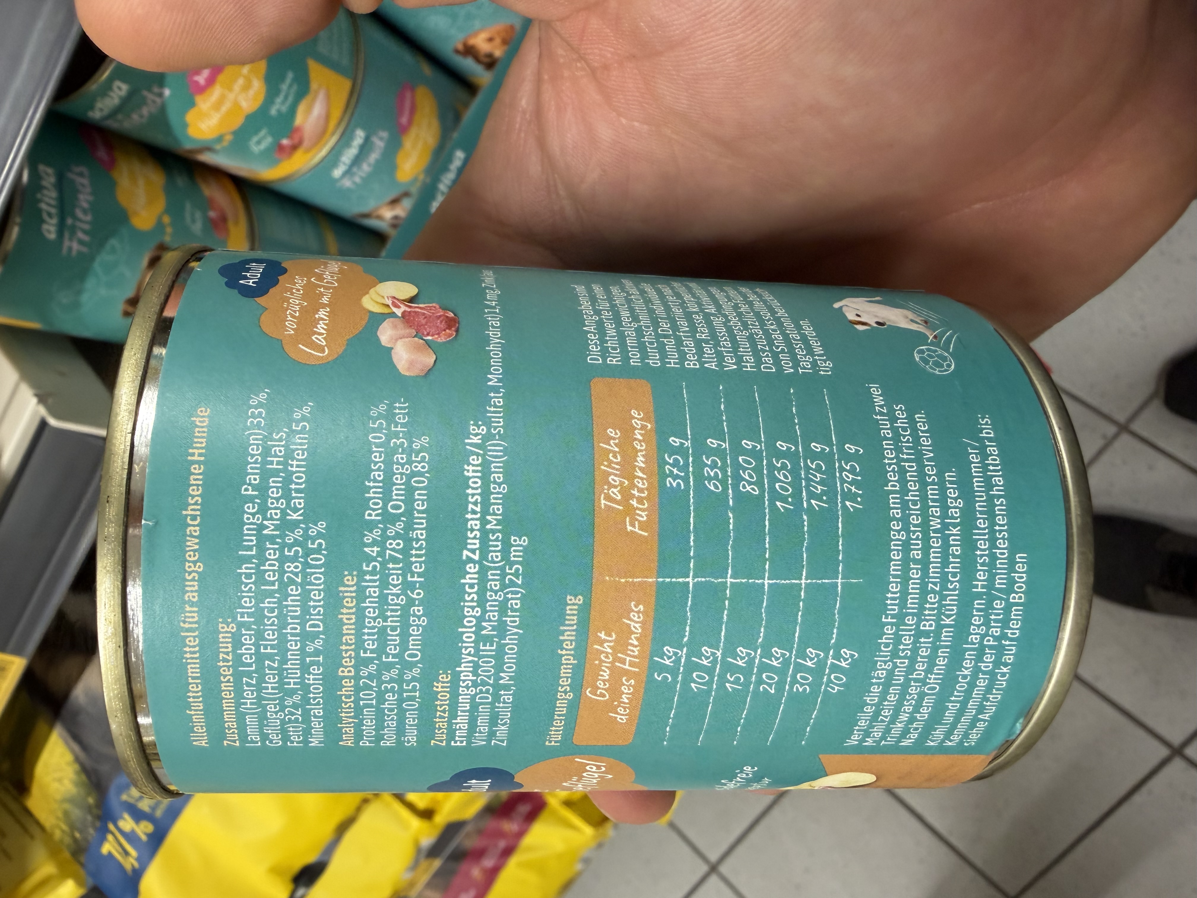 activa Friends Adult Lamm mit Geflügel – Ansicht 3