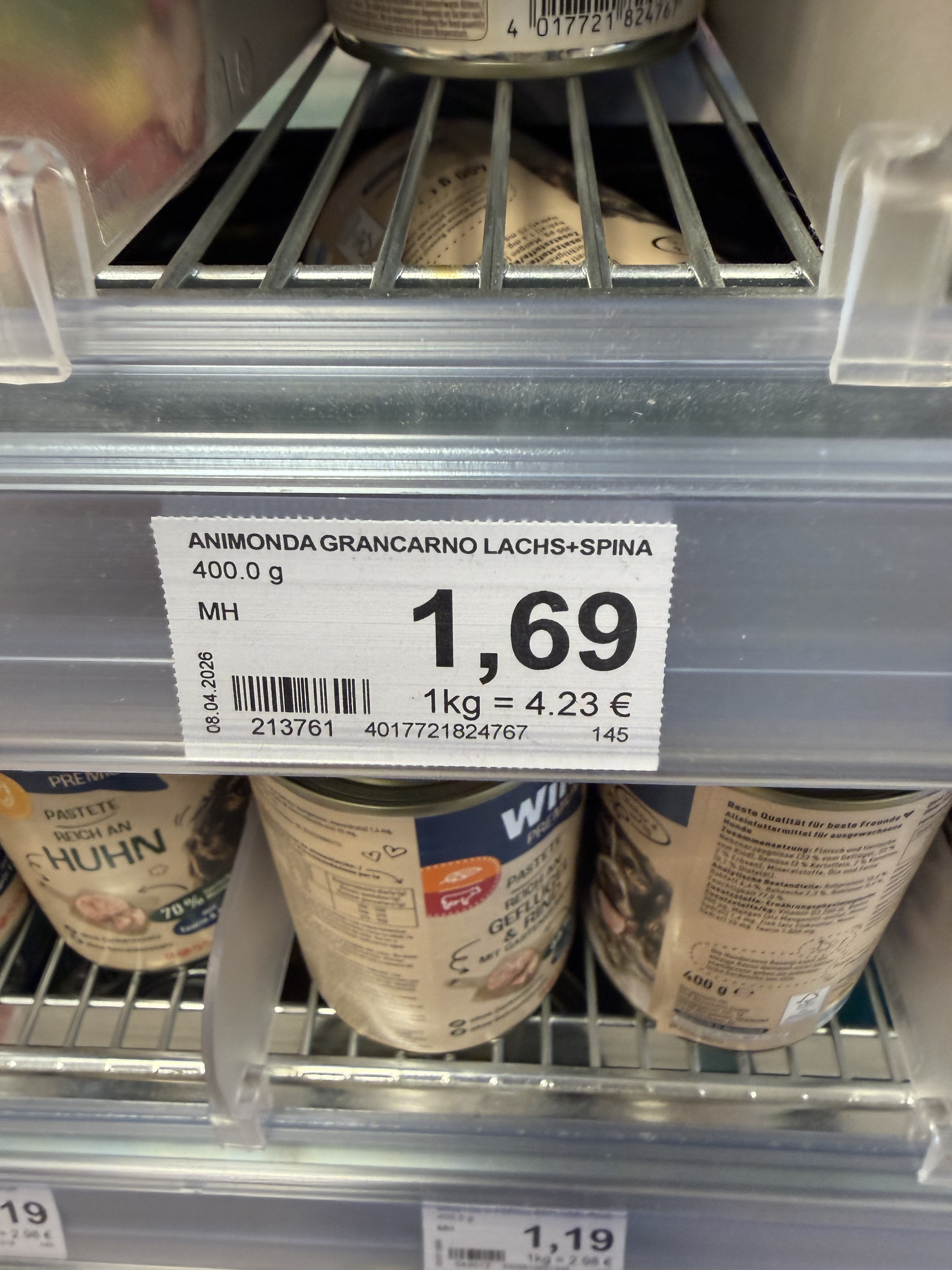 Animonda GranCarno Adult 1+ Mit Lachs + Spinat – Ansicht 5