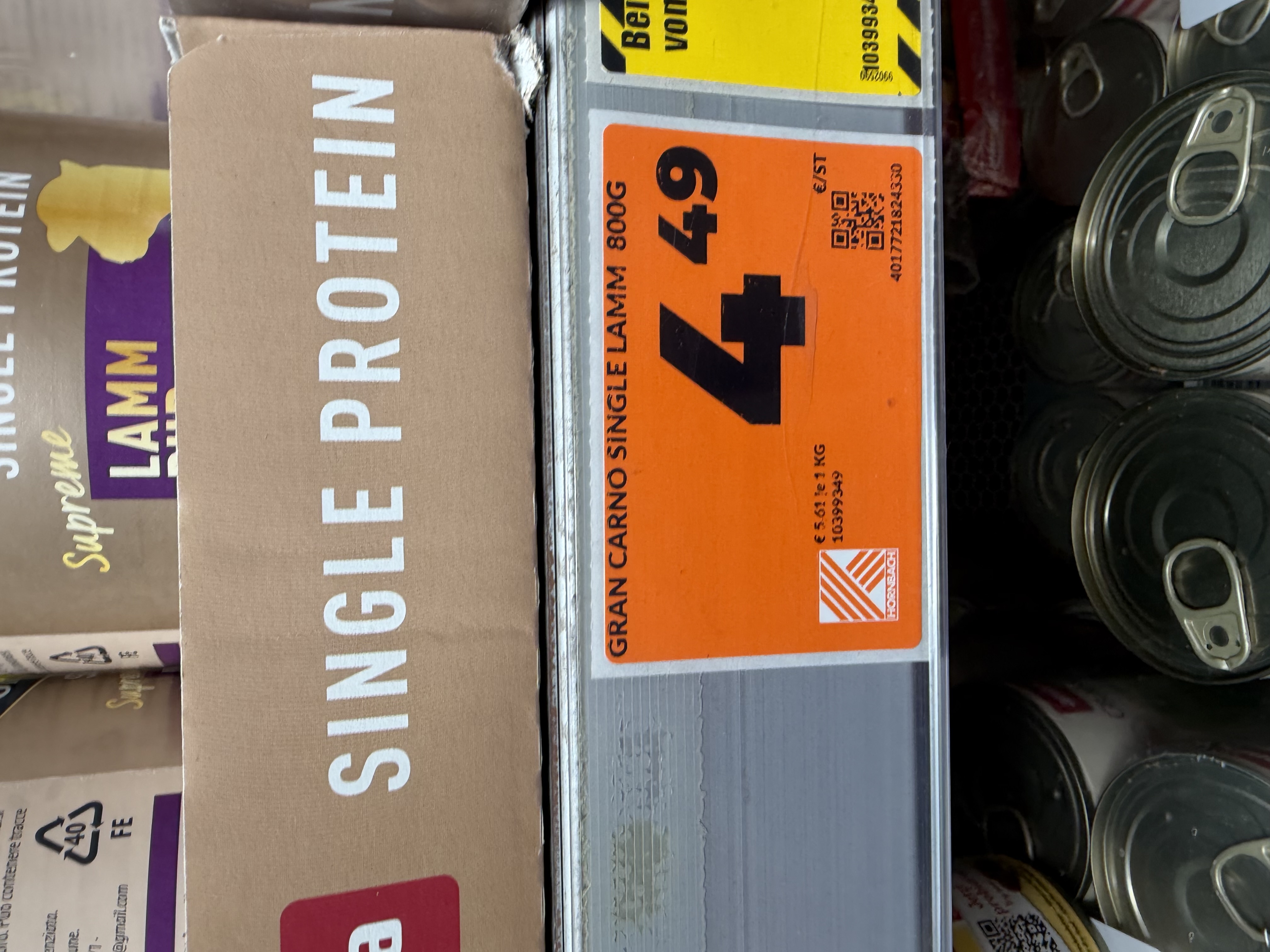 animonda GranCarno Single Protein Supreme Lamm Pur – Ansicht 2