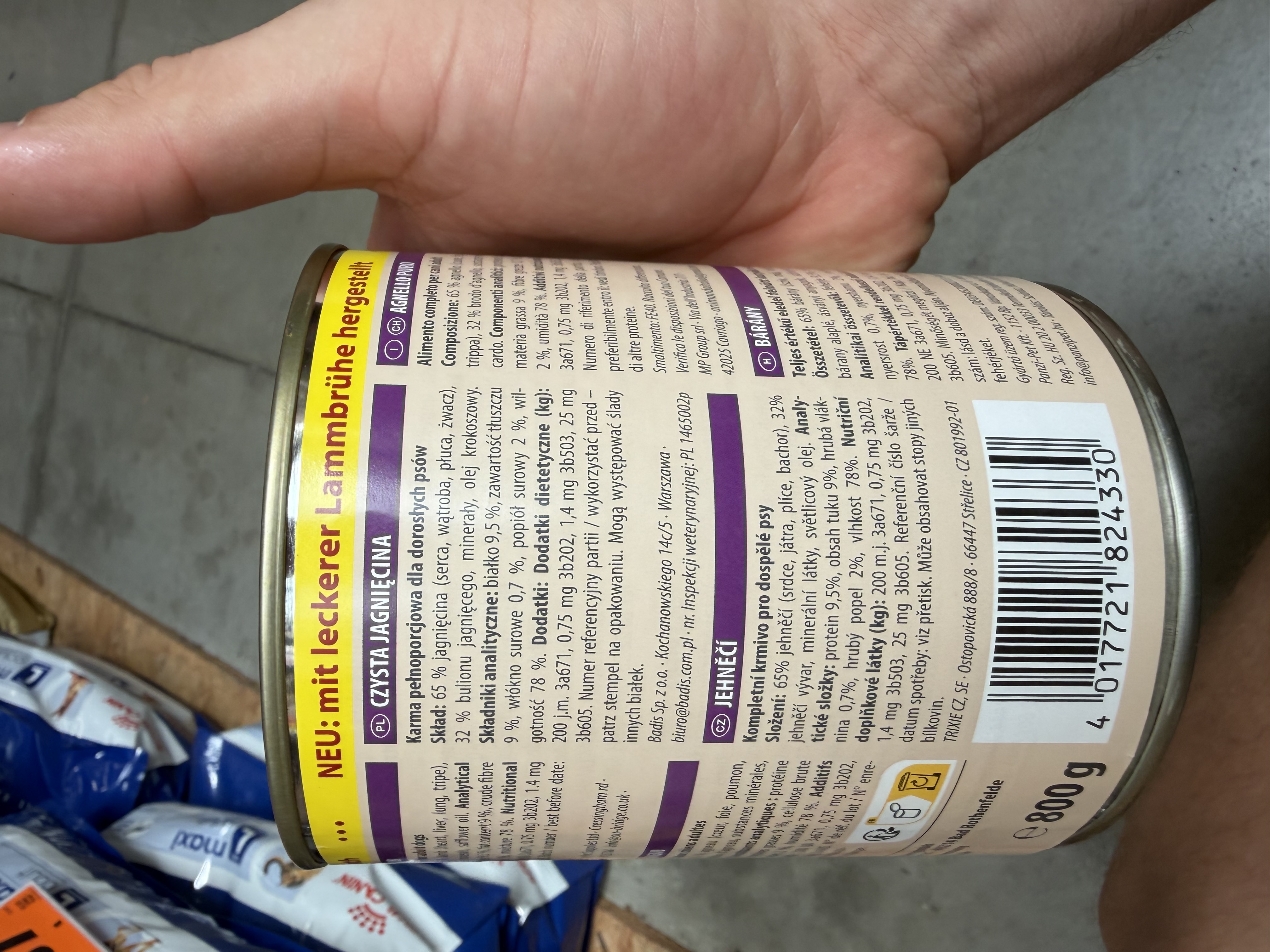 animonda GranCarno Single Protein Supreme Lamm Pur – Ansicht 5