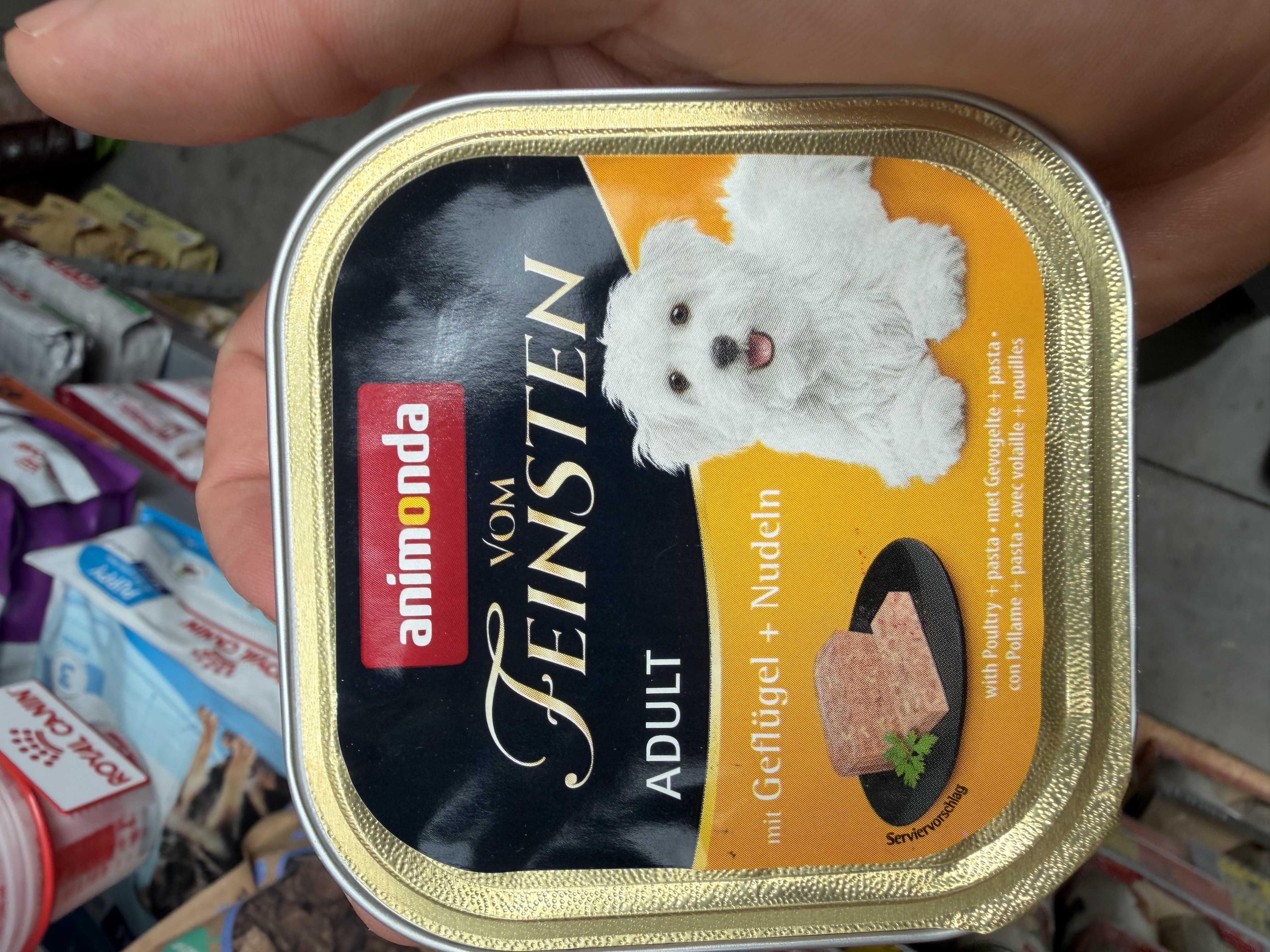 animonda Vom Feinsten Adult mit Geflügel + Nudeln