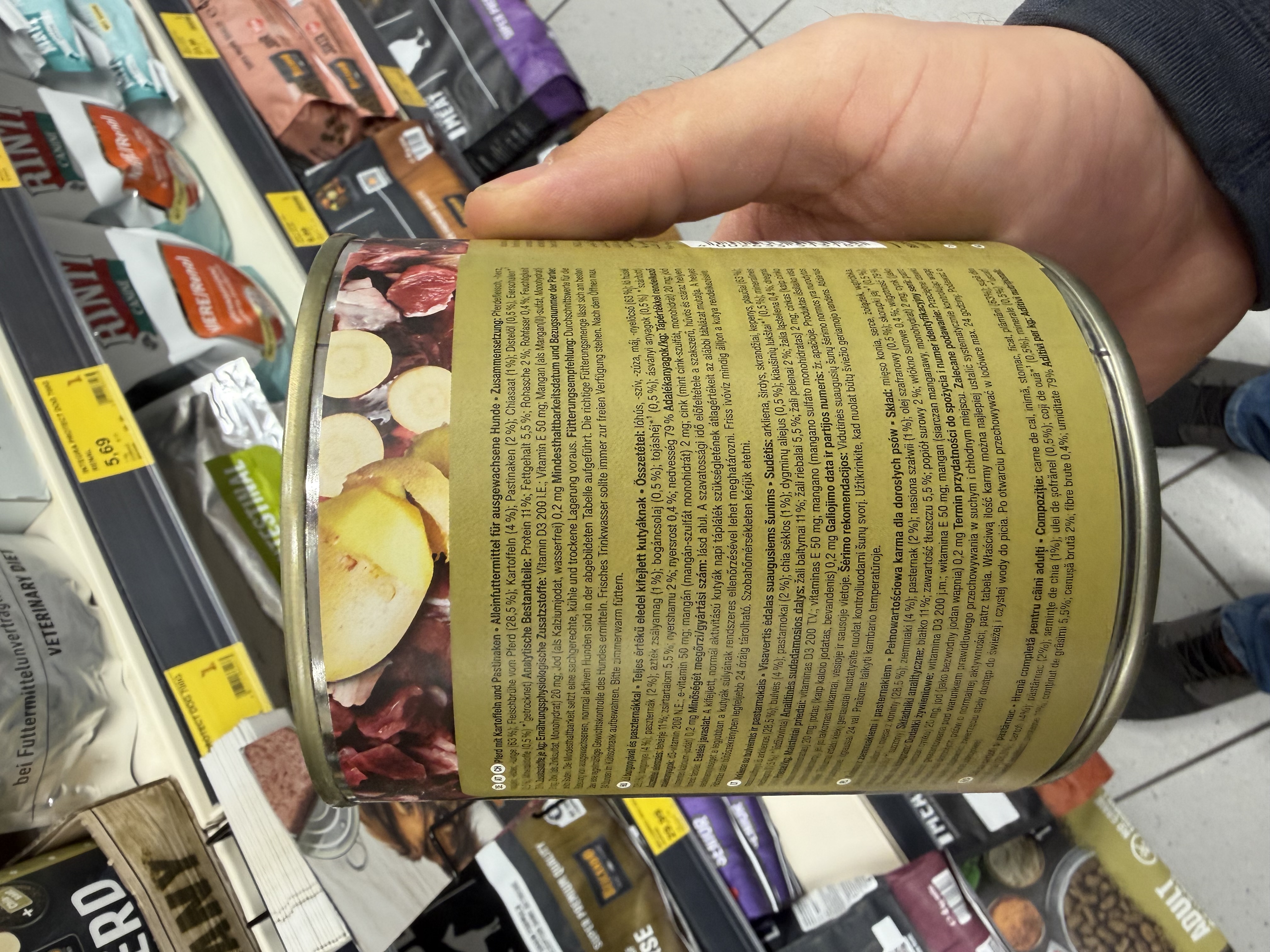 Belcando Pferd mit Kartoffeln und Pastinaken – Ansicht 4