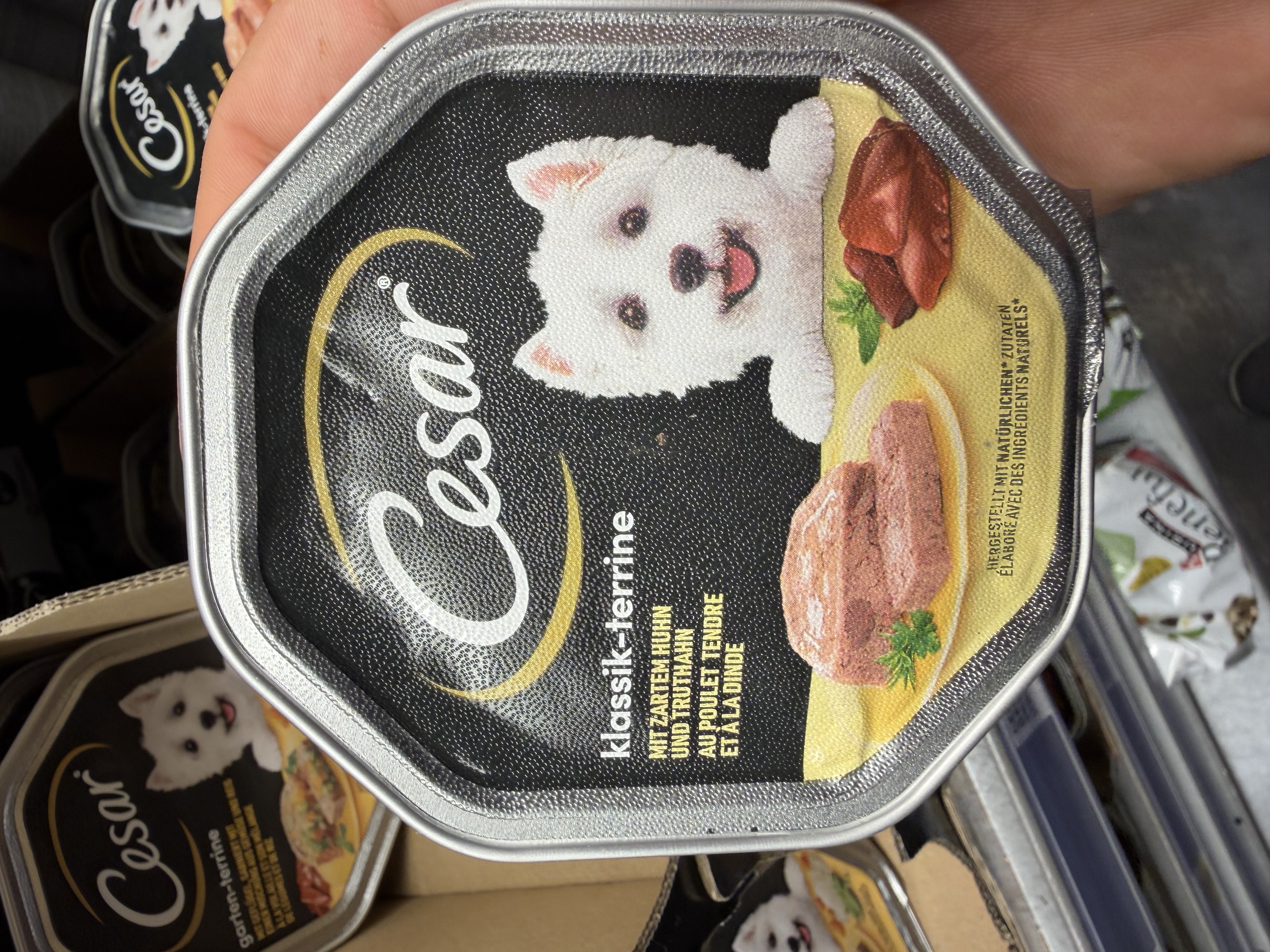 Cesar Cesar Klassik-Terrine mit zartem Huhn und Truthahn