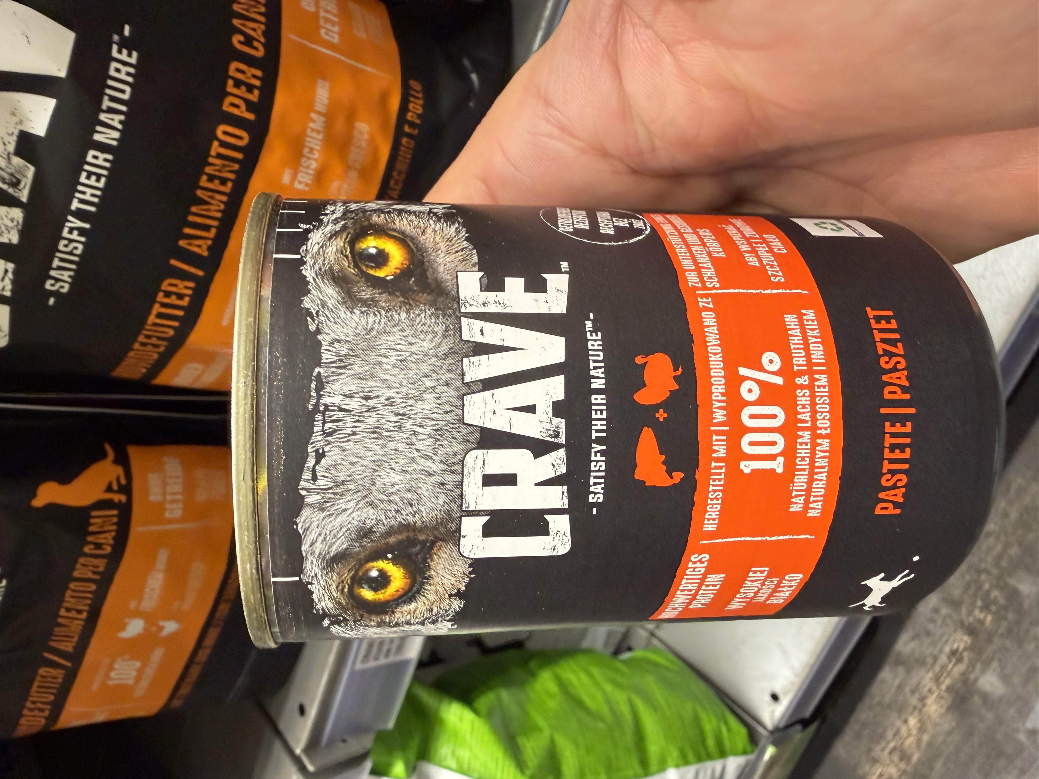 Crave Adult Pastete mit Lachs und Truthahn