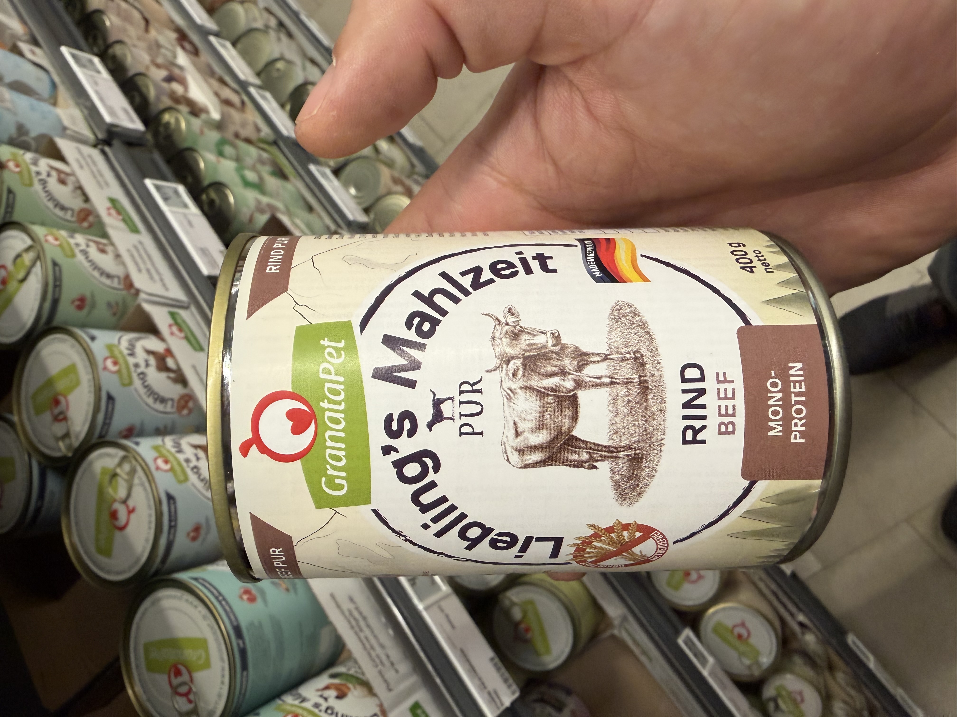 GranataPet Liebling's Mahlzeit PUR Rind