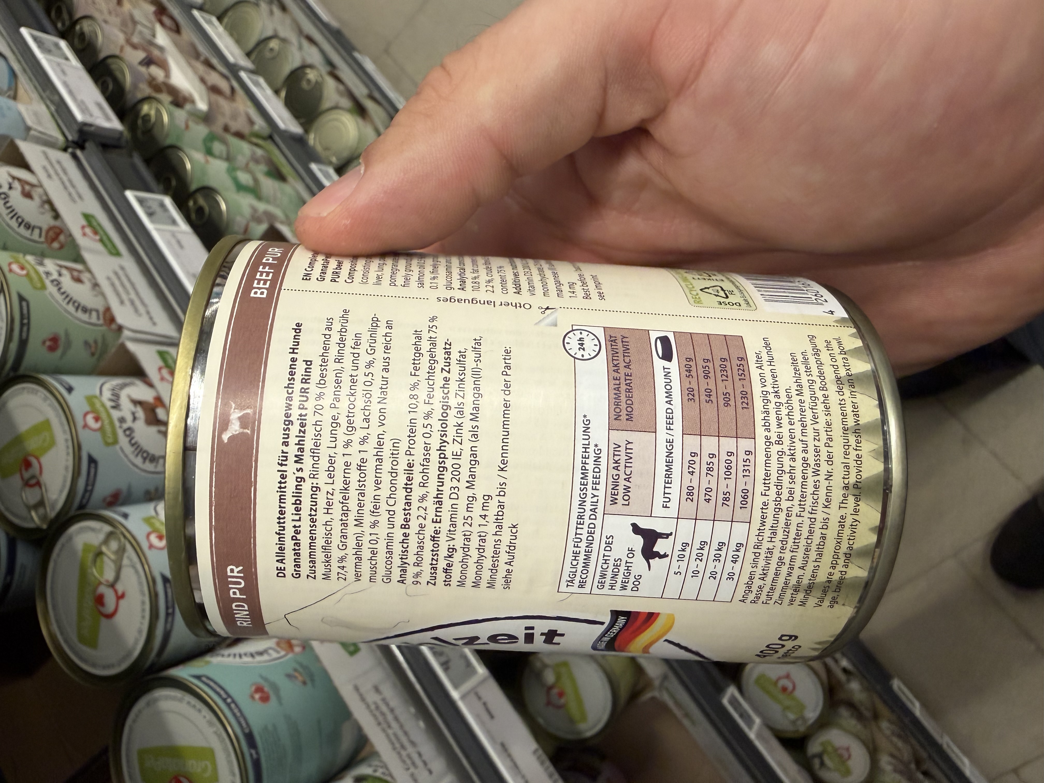GranataPet Liebling's Mahlzeit PUR Rind – Ansicht 4