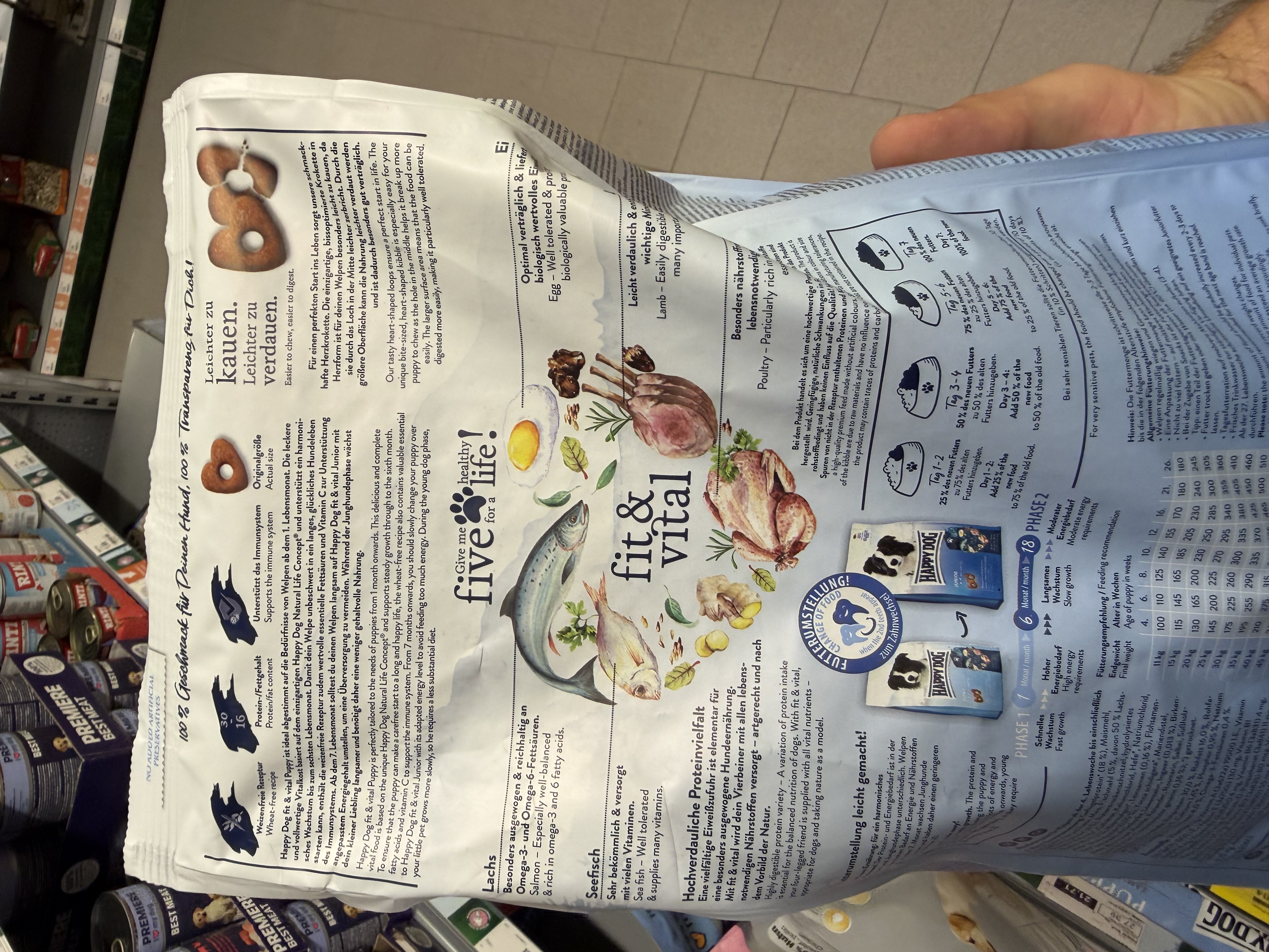 Happy Dog fit & vital Puppy – Ansicht 6