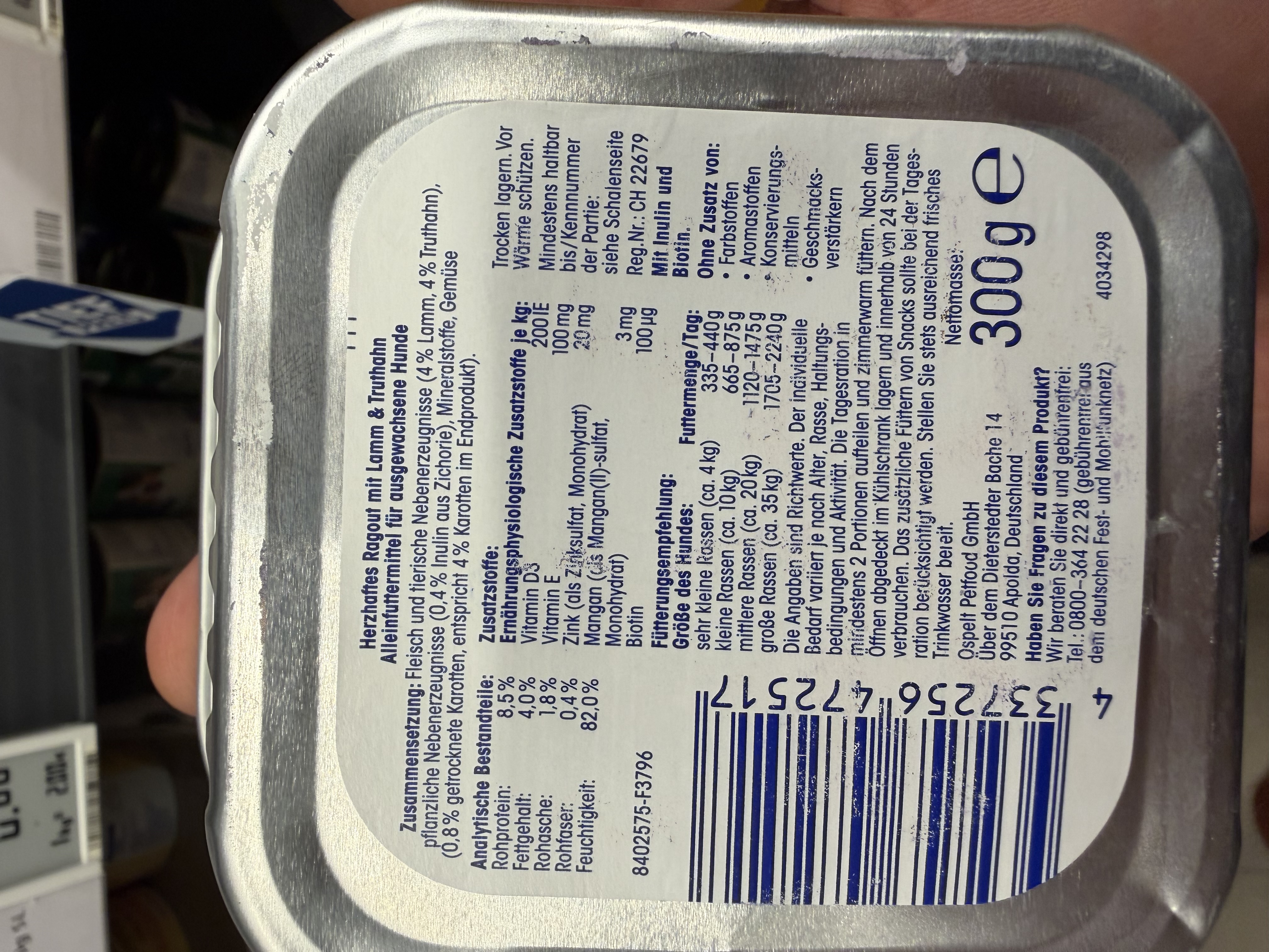 ja! Herzhaftes Ragout mit Lamm & Truthahn – Ansicht 3