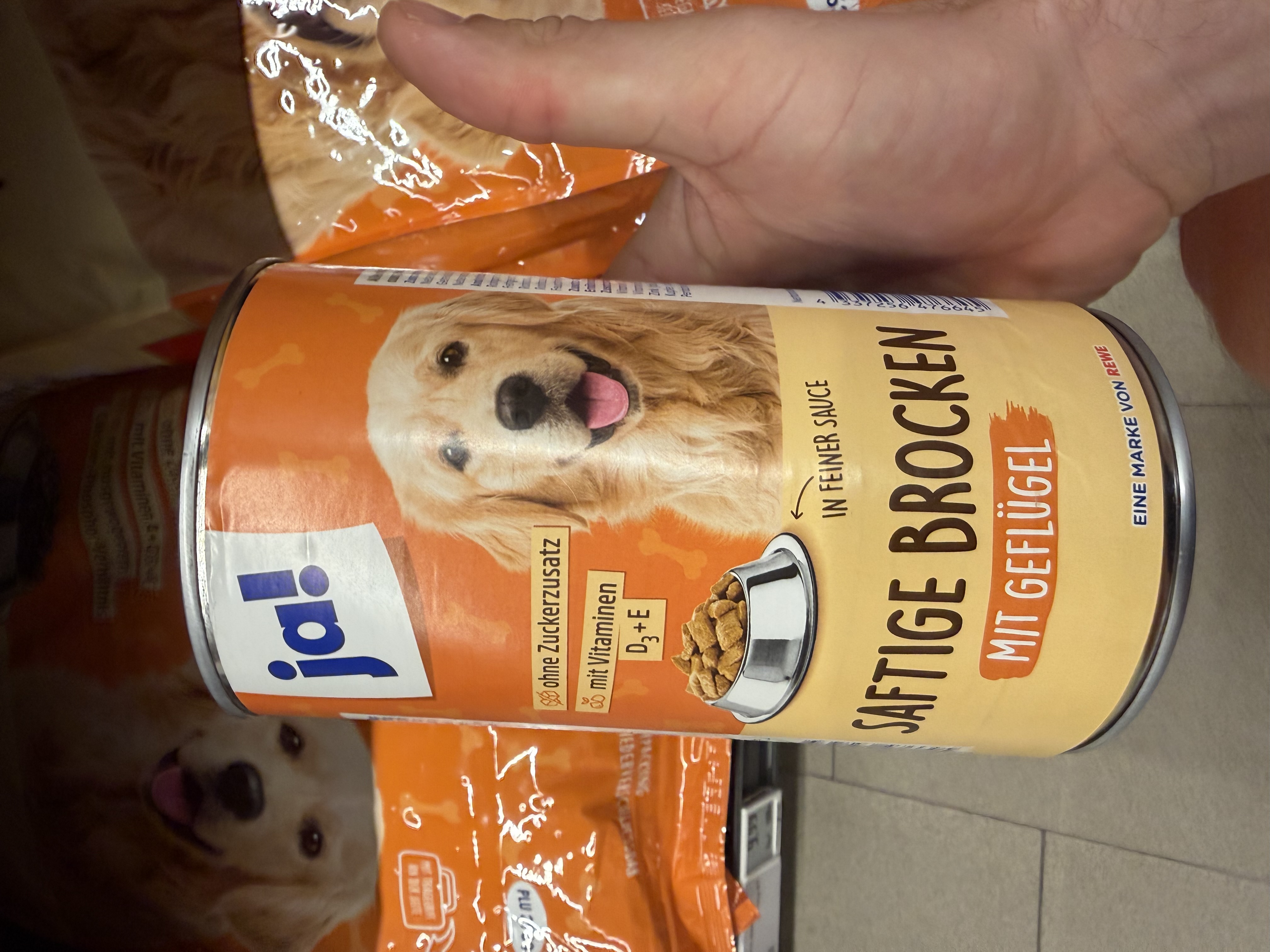 ja! Saftige Brocken mit Geflügel