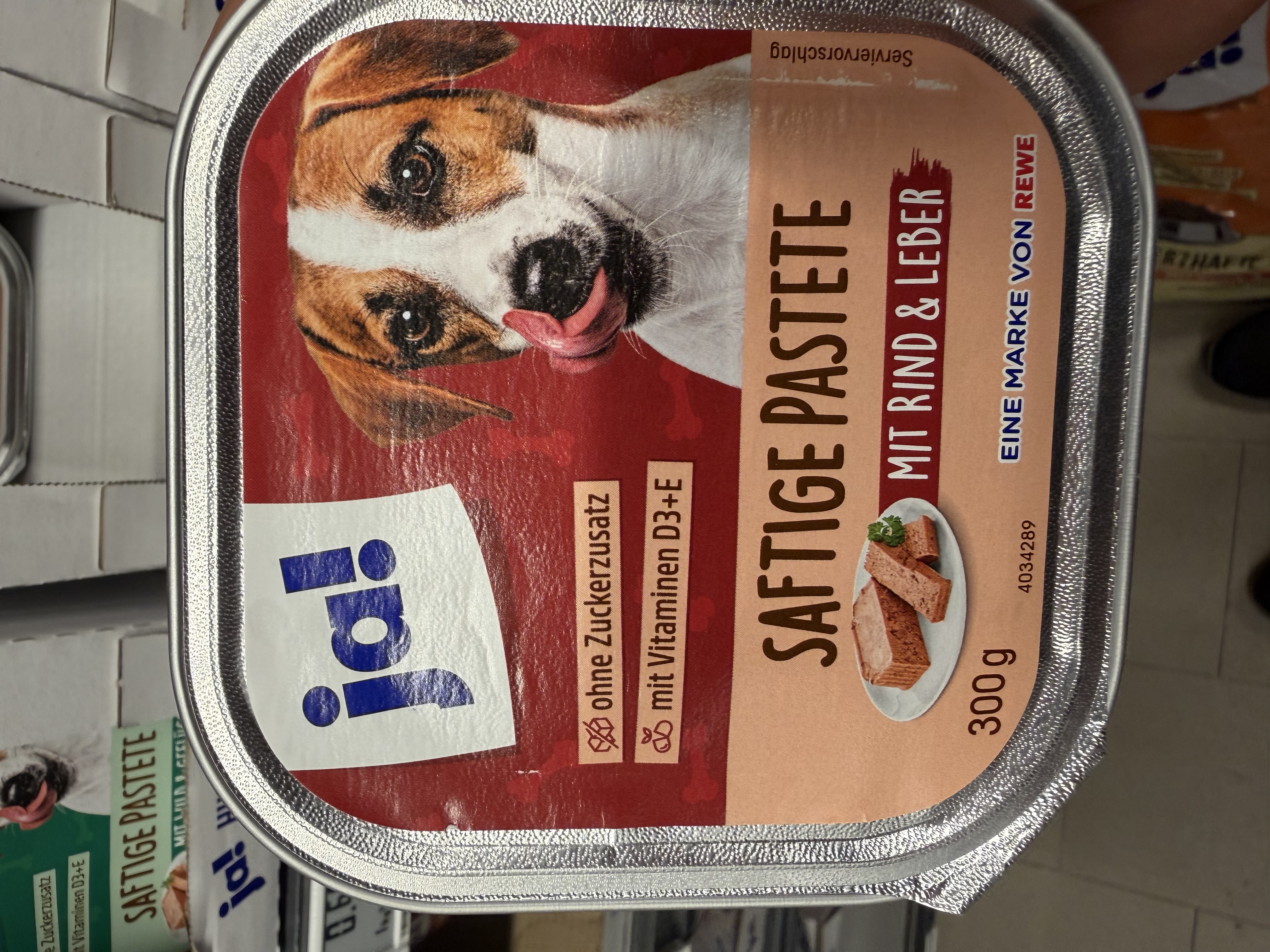 ja! Saftige Pastete mit Rind & Leber