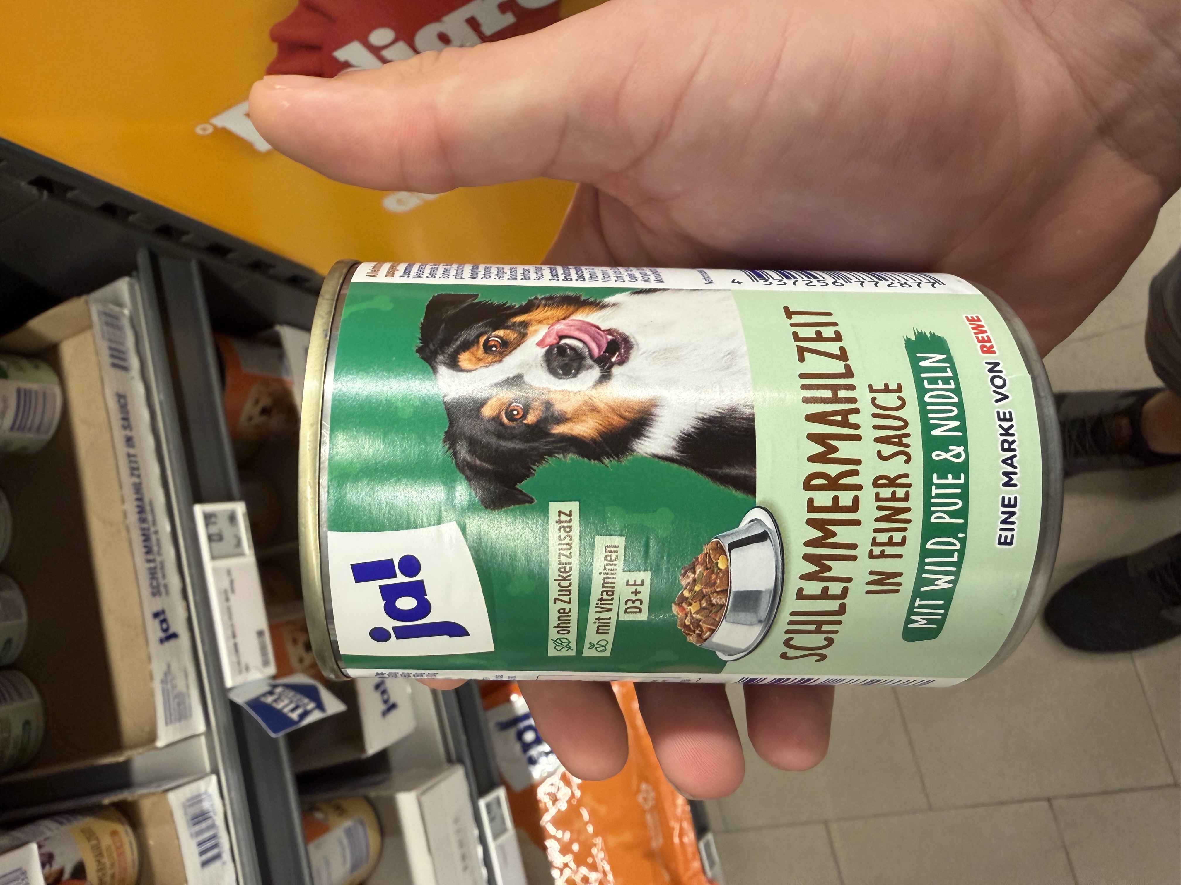 ja! Schlemmermahlzeit in feiner Sauce mit Wild, Pute & Nudeln
