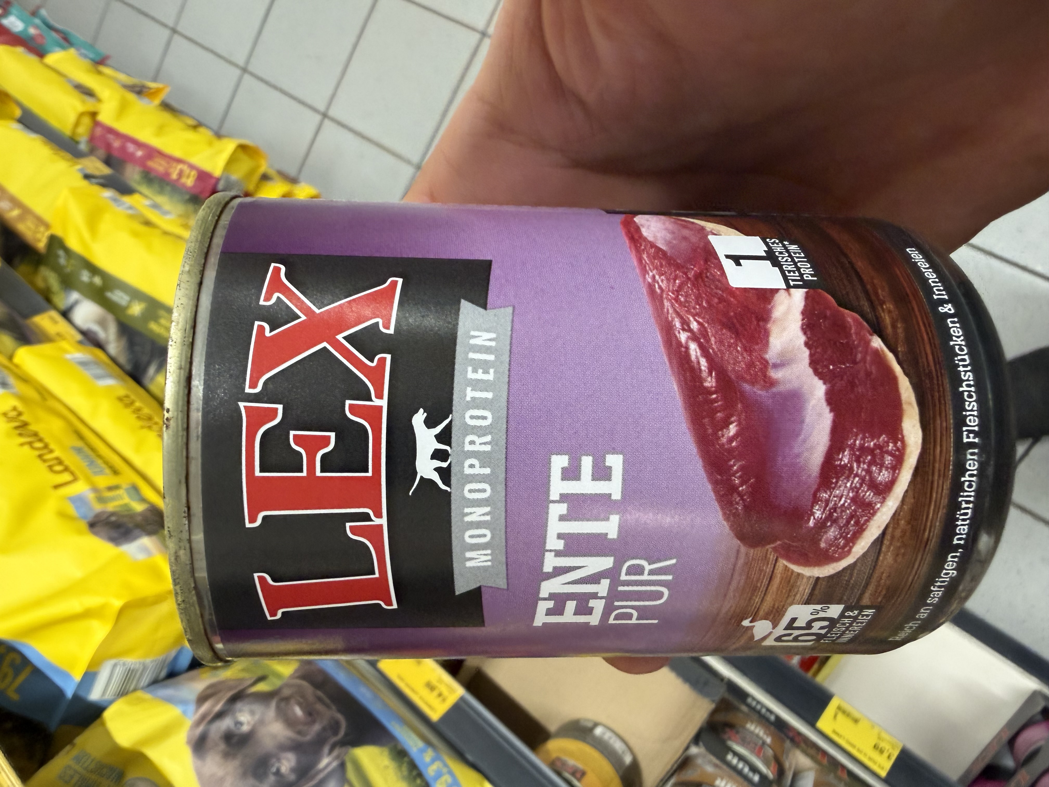 LEX Monoprotein Ente Pur