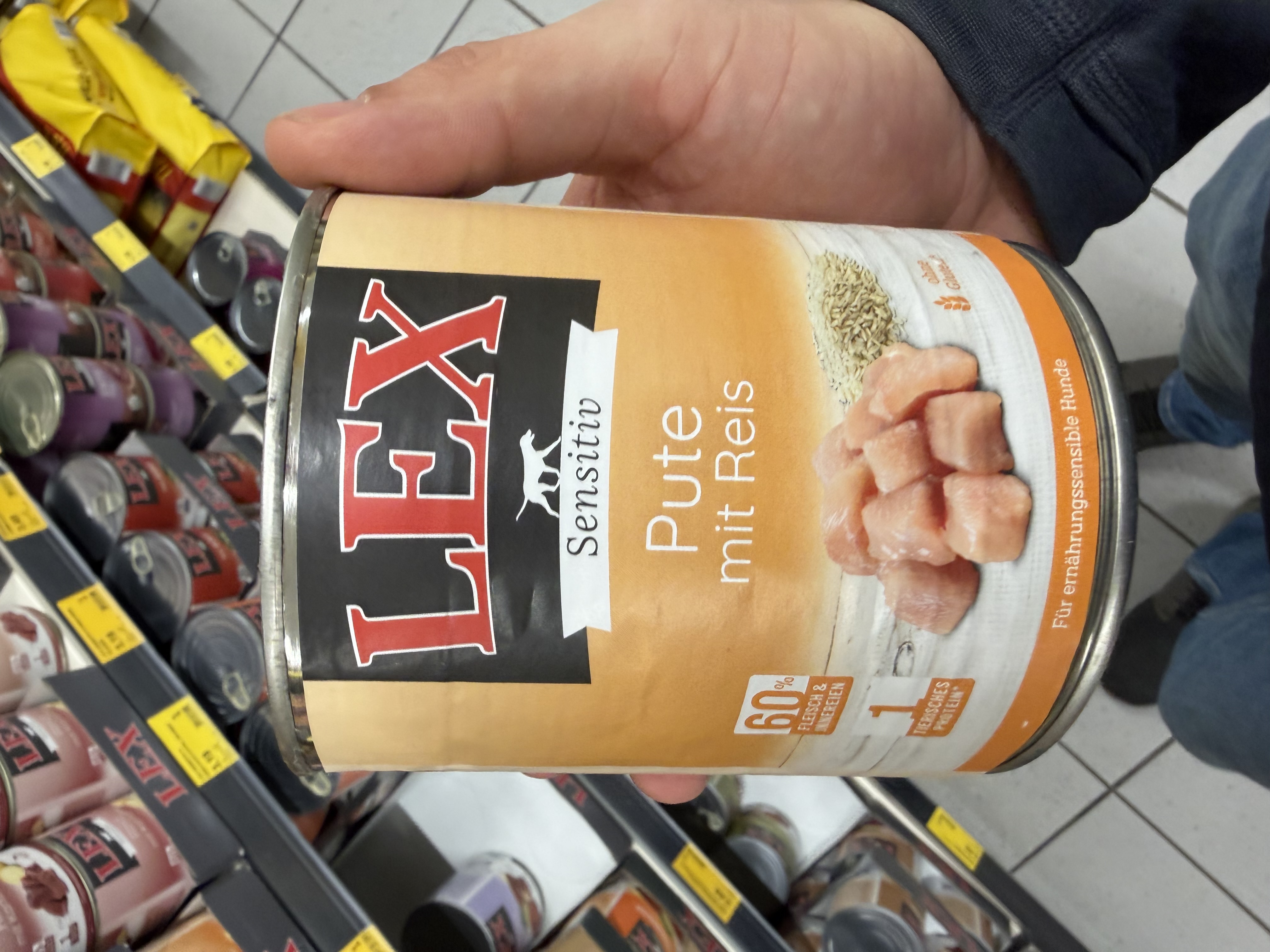 LEX Sensitiv Pute mit Reis