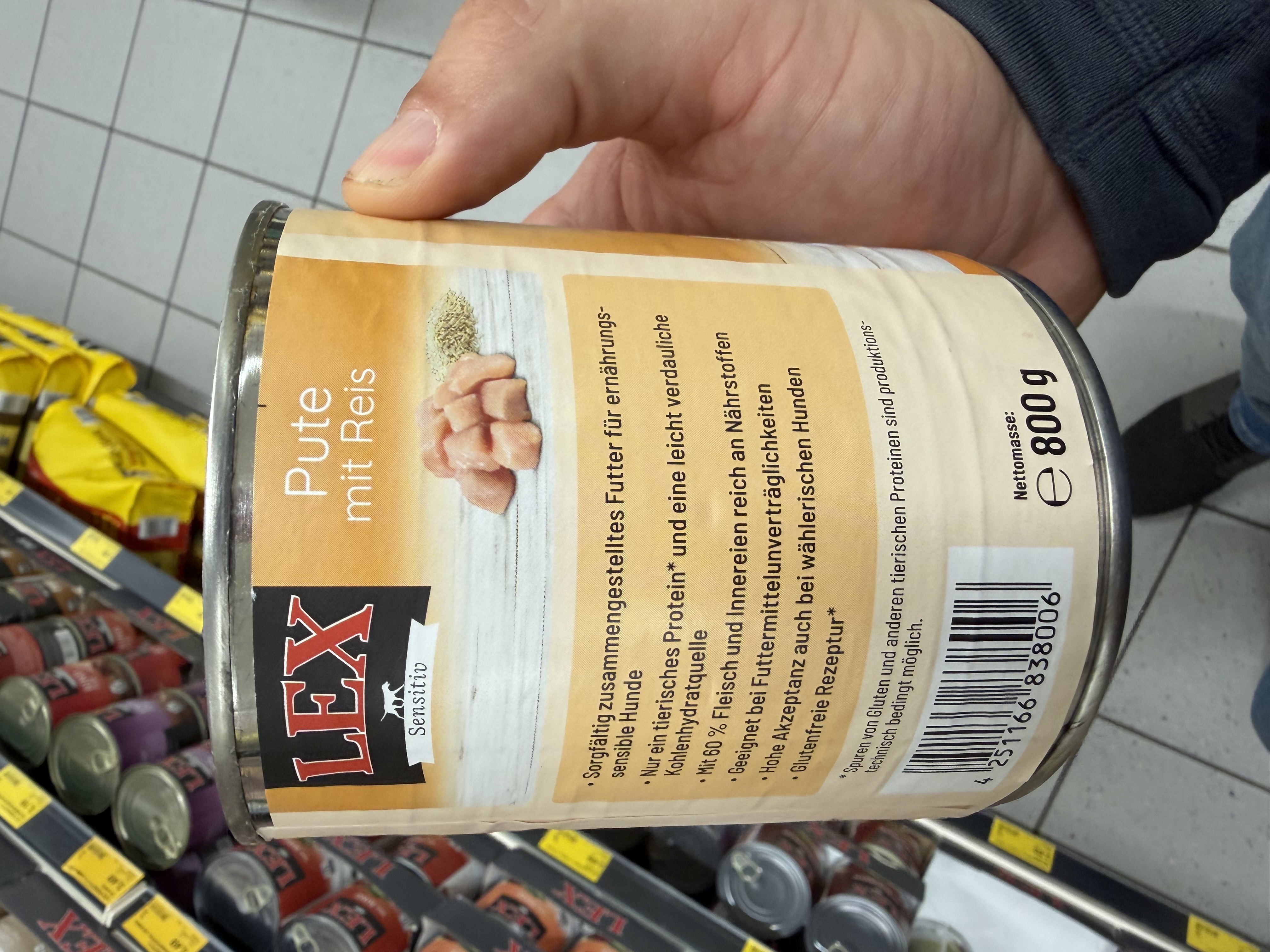 LEX Sensitiv Pute mit Reis – Ansicht 3
