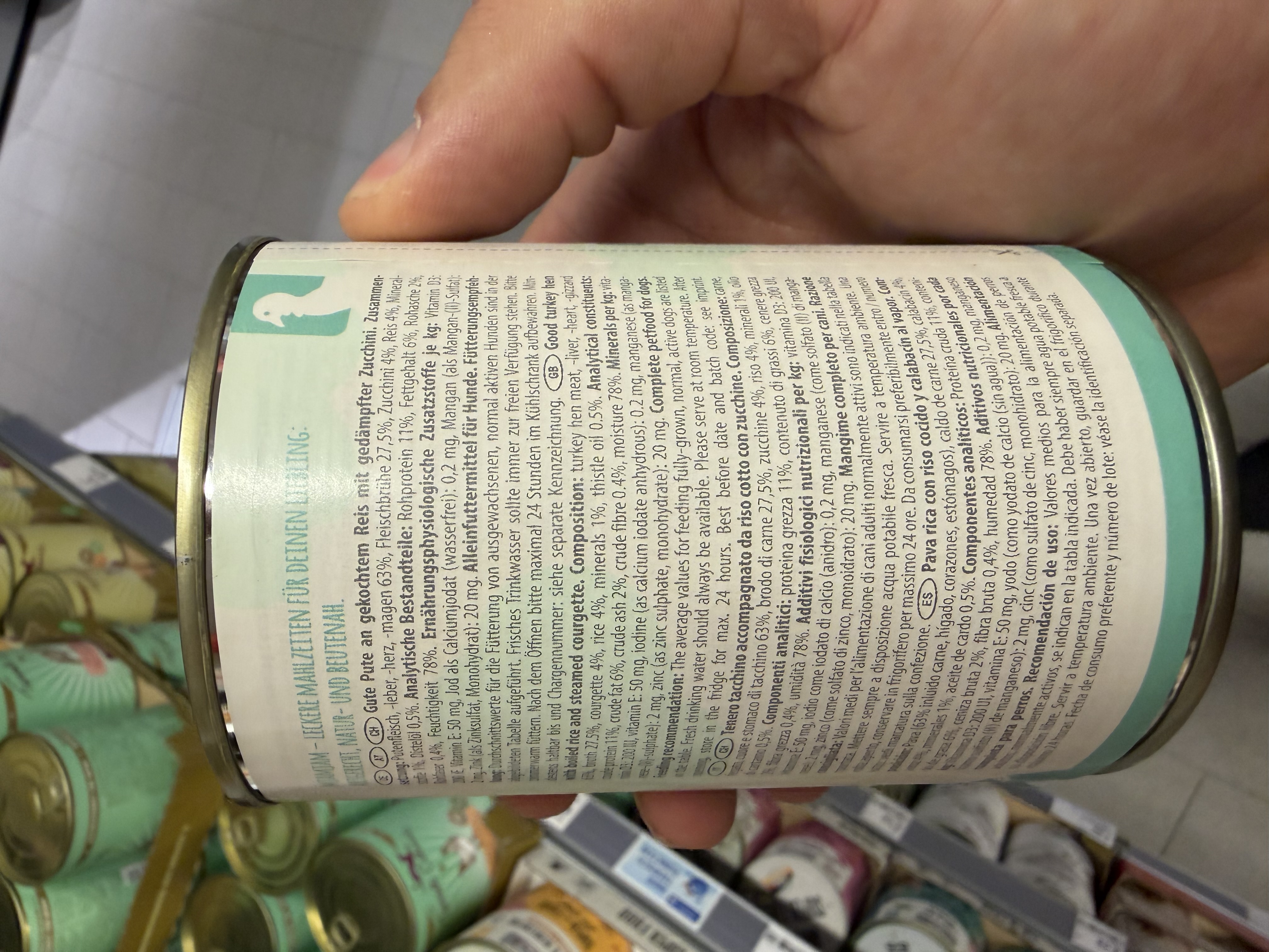 MjamJam Gute Pute an gekochtem Reis mit gedämpfter Zucchini – Ansicht 2