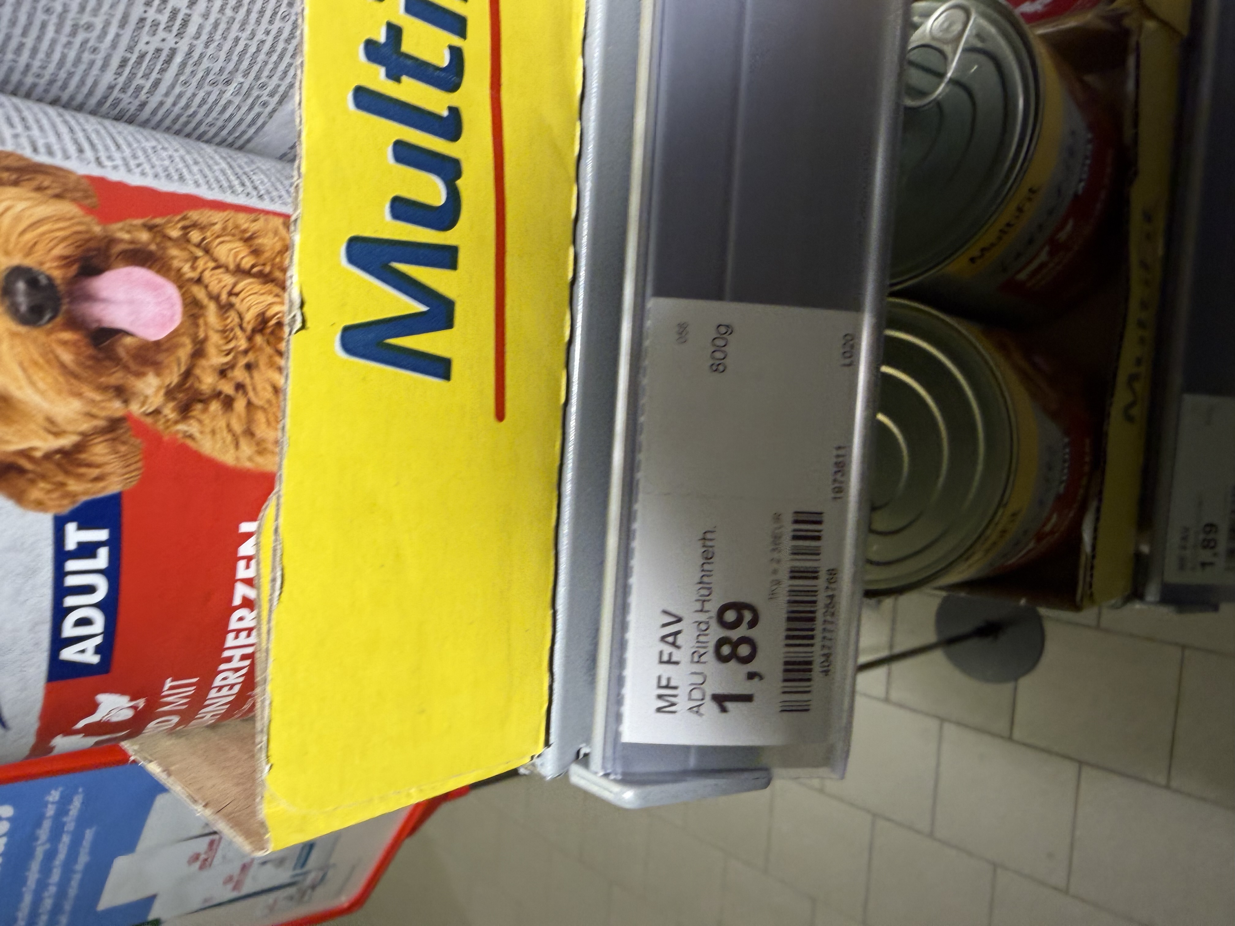 MultiFit Favourites Adult Rind mit Hühnerherzen – Ansicht 2