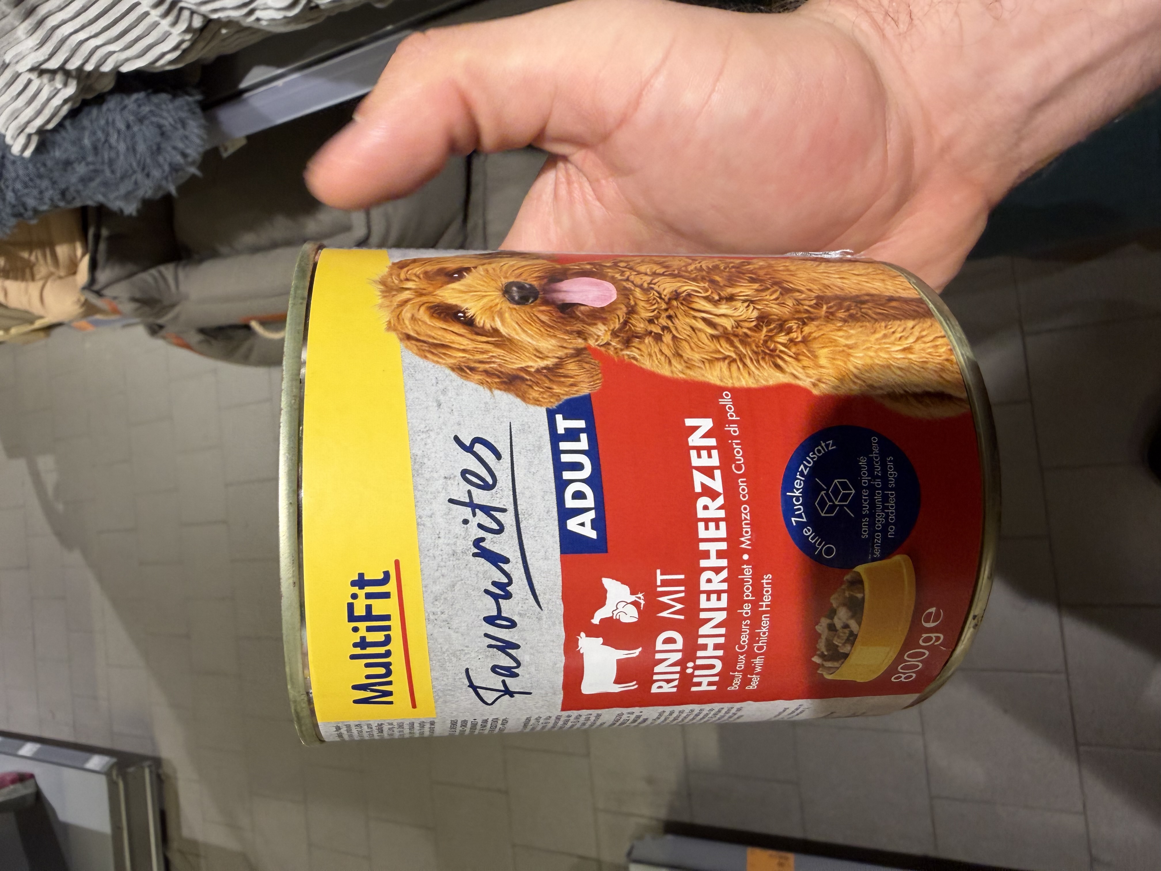MultiFit Favourites Adult Rind mit Hühnerherzen
