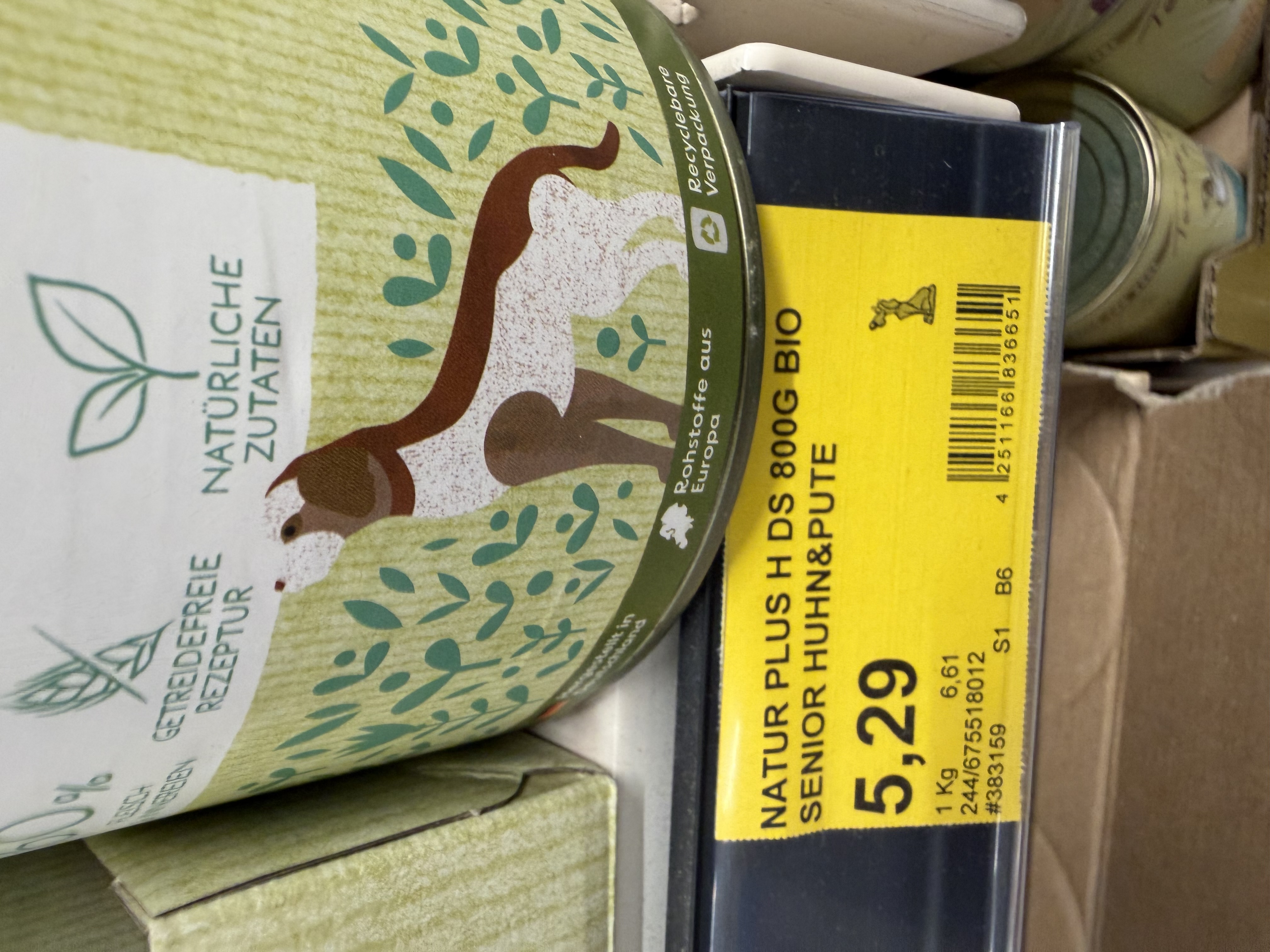 Natur Bioplus Senior Huhn & Pute mit Kürbis – Ansicht 2