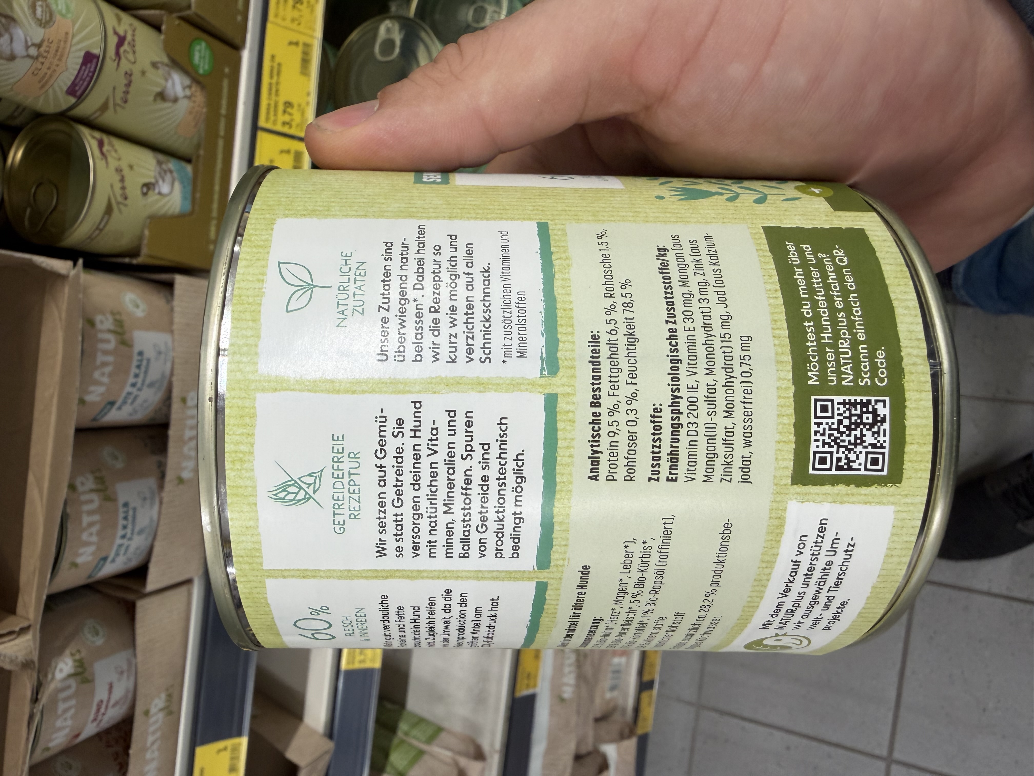 Natur Bioplus Senior Huhn & Pute mit Kürbis – Ansicht 3