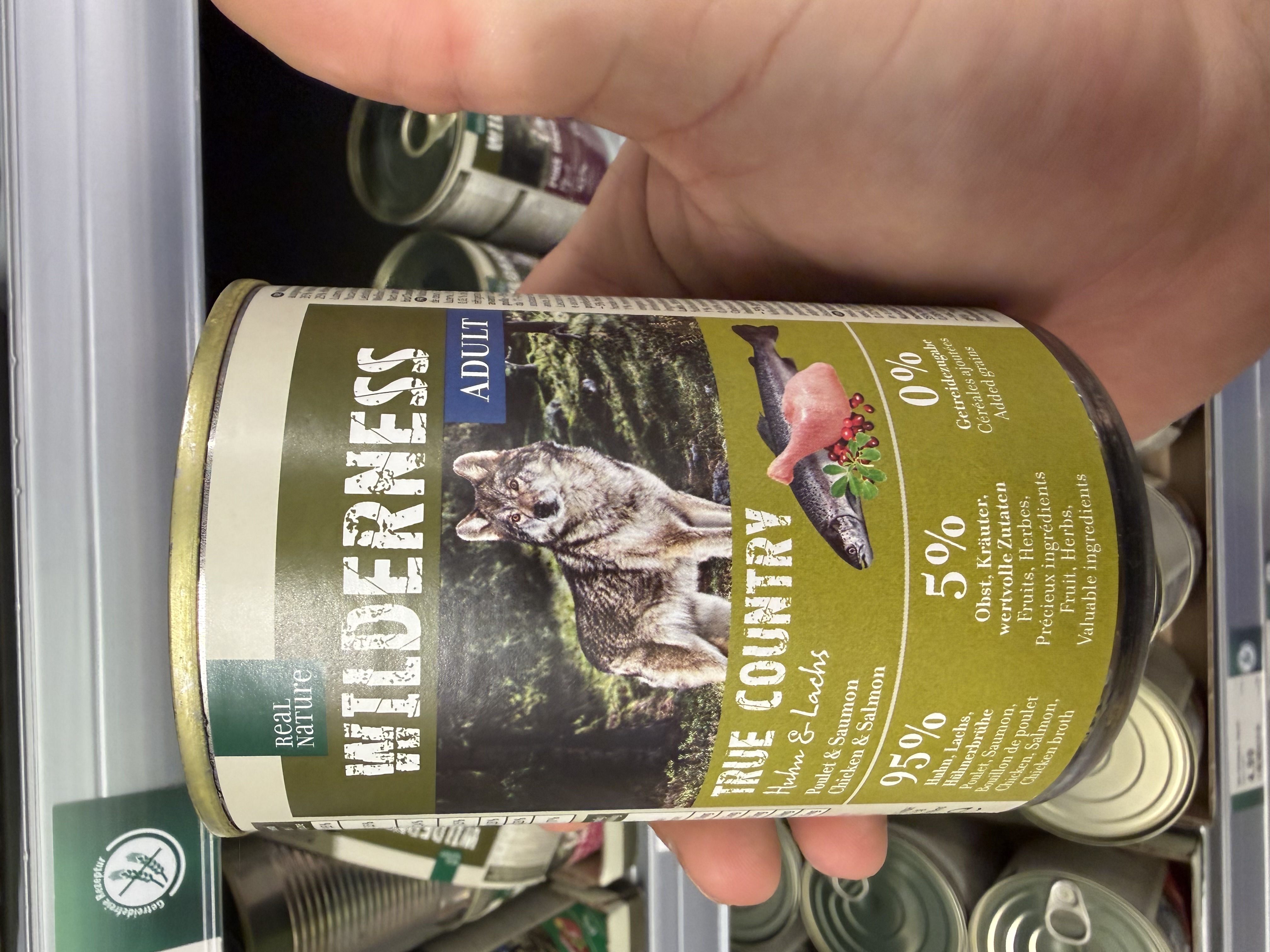 Real Nature Wilderness True Country Huhn & Lachs Adult