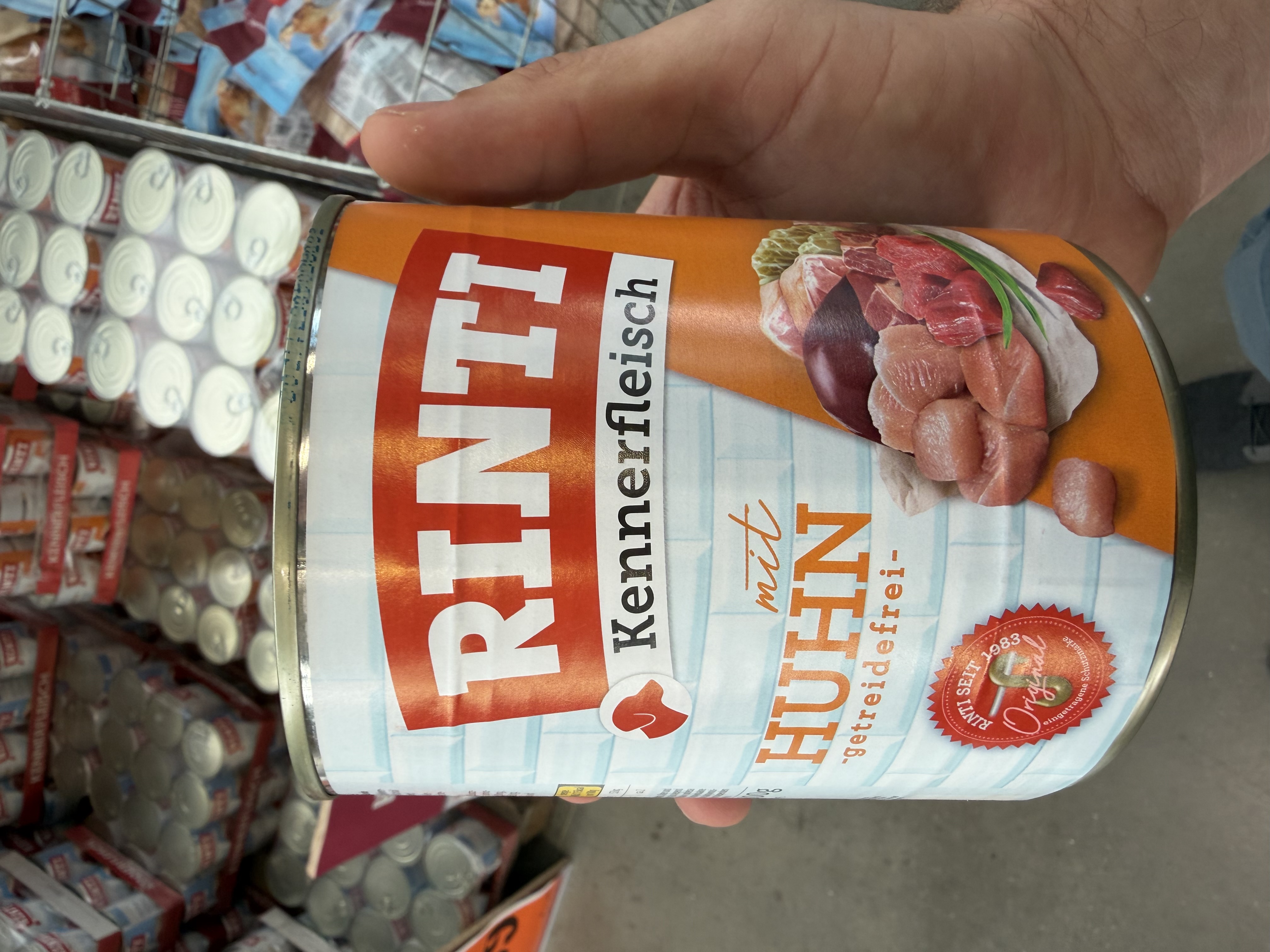 RINTI Kennerfleisch mit Huhn (getreidefrei)