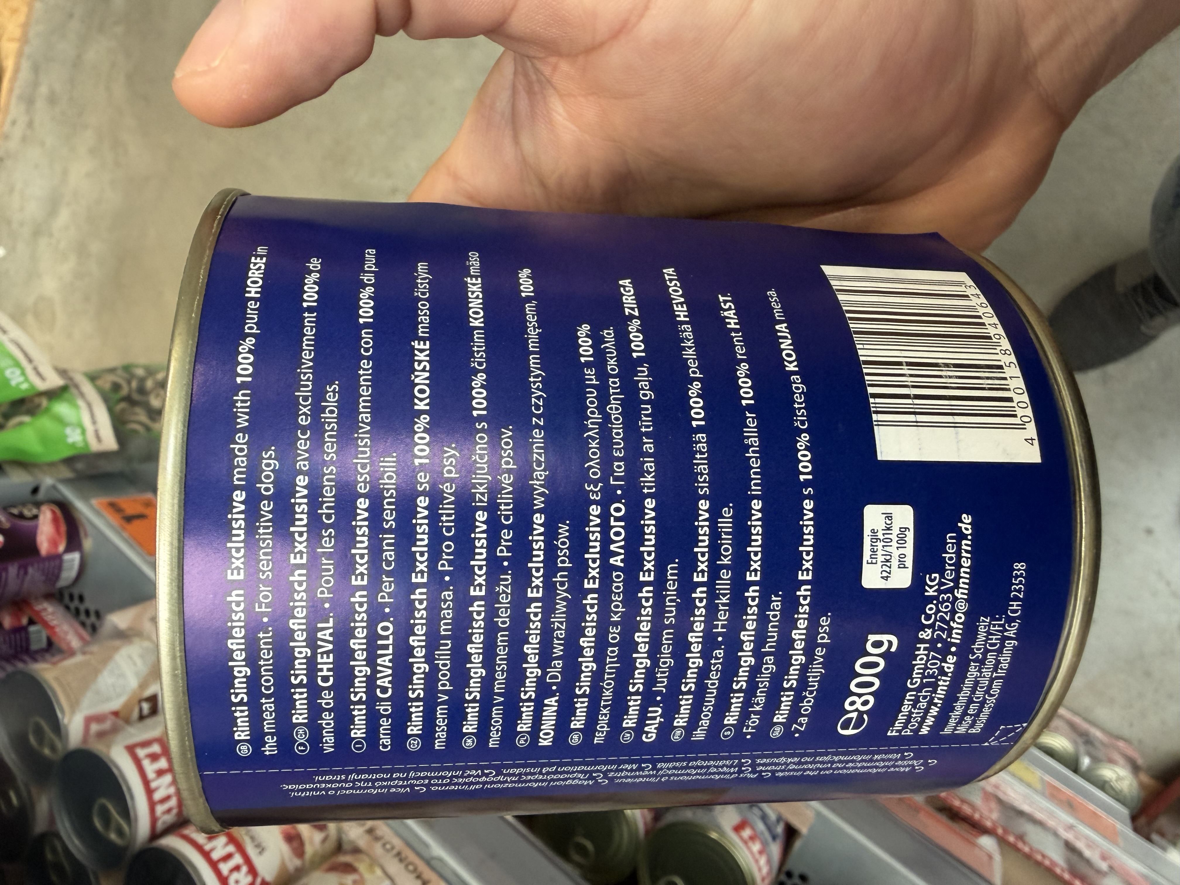 Rinti Singlefleisch Exclusive Ross Pur – Ansicht 3