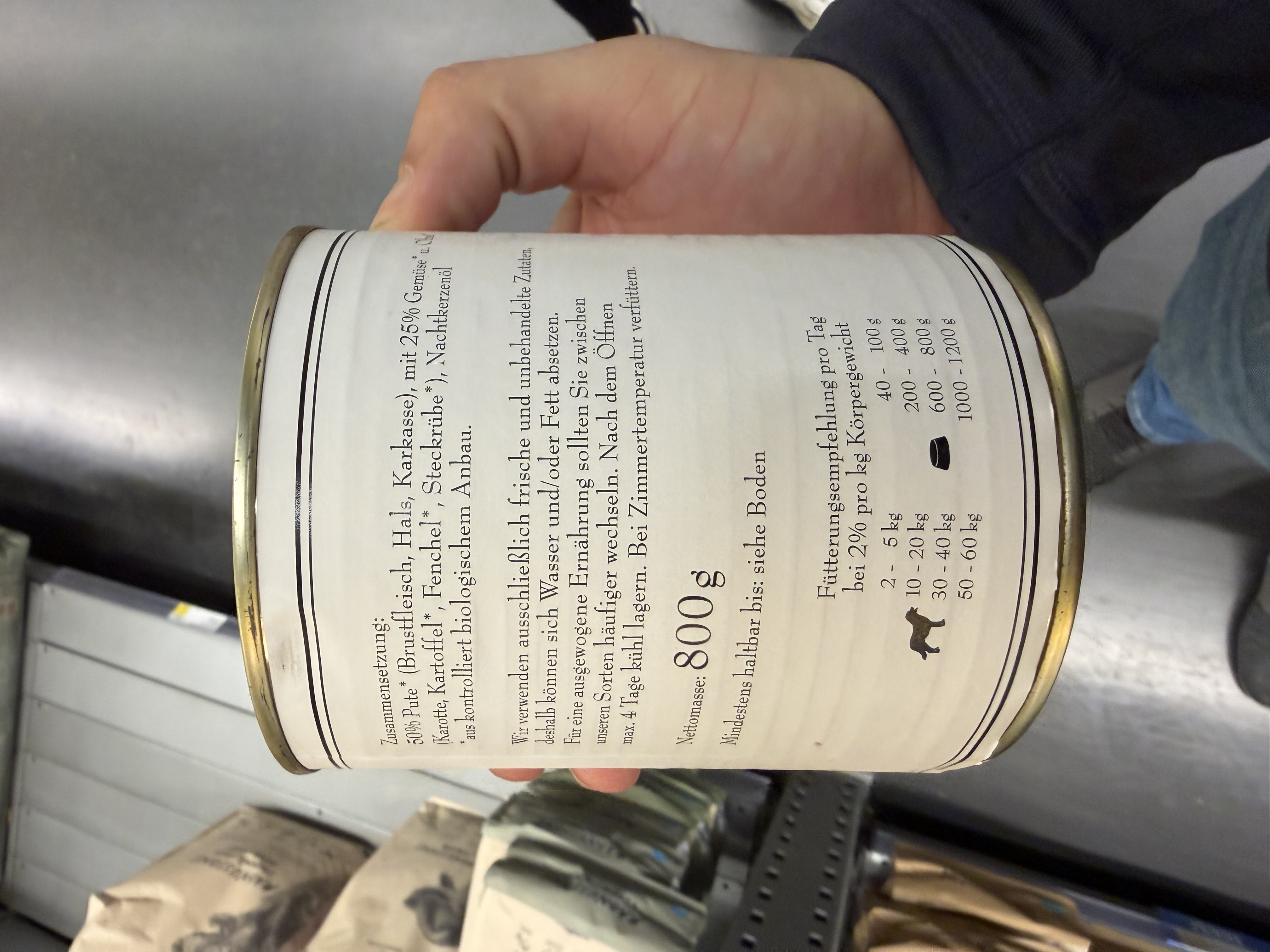Schröder's Bio Bio Pute Hundefutter – Ansicht 3