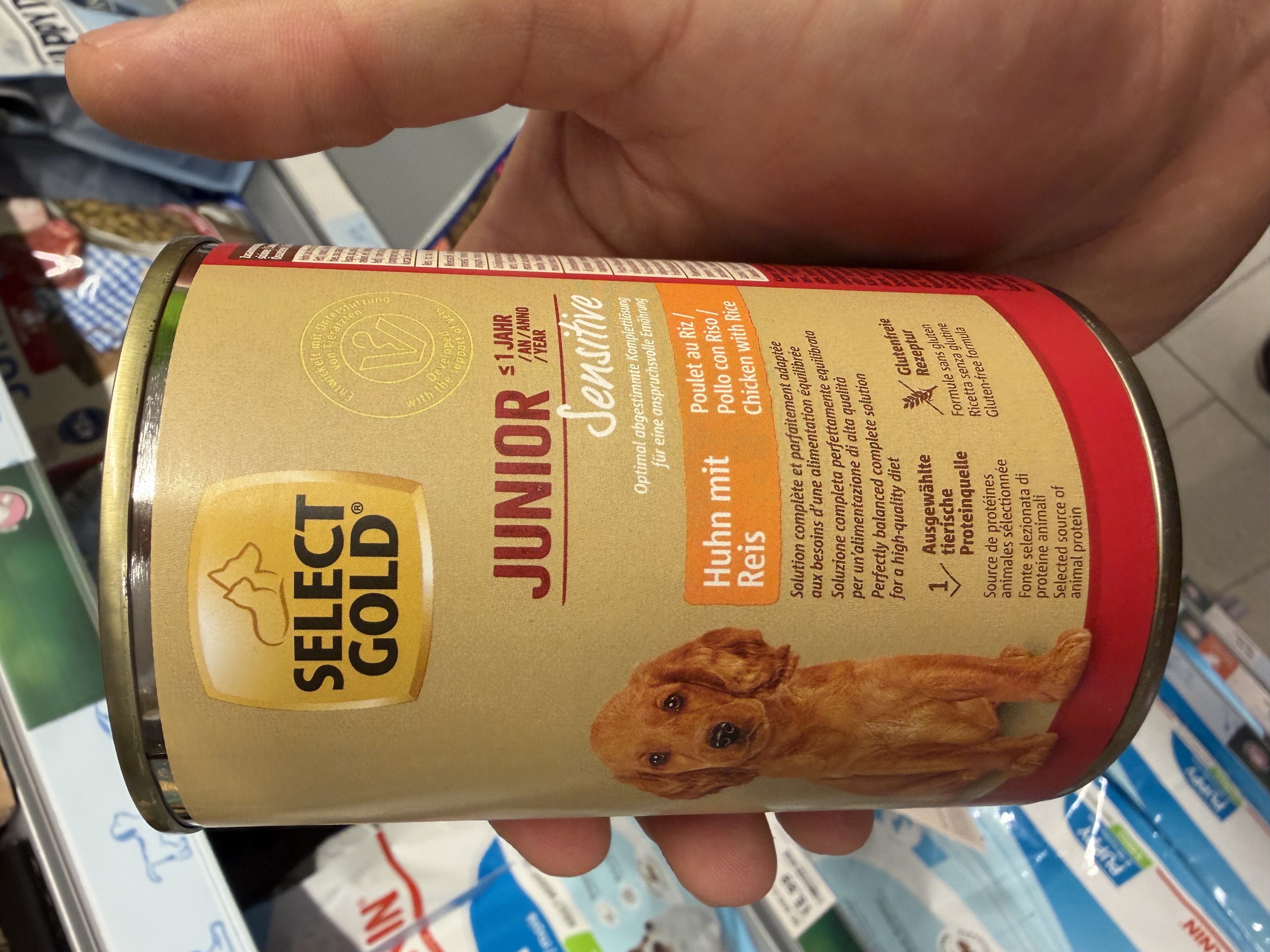 Select Gold Junior Sensitive Huhn mit Reis
