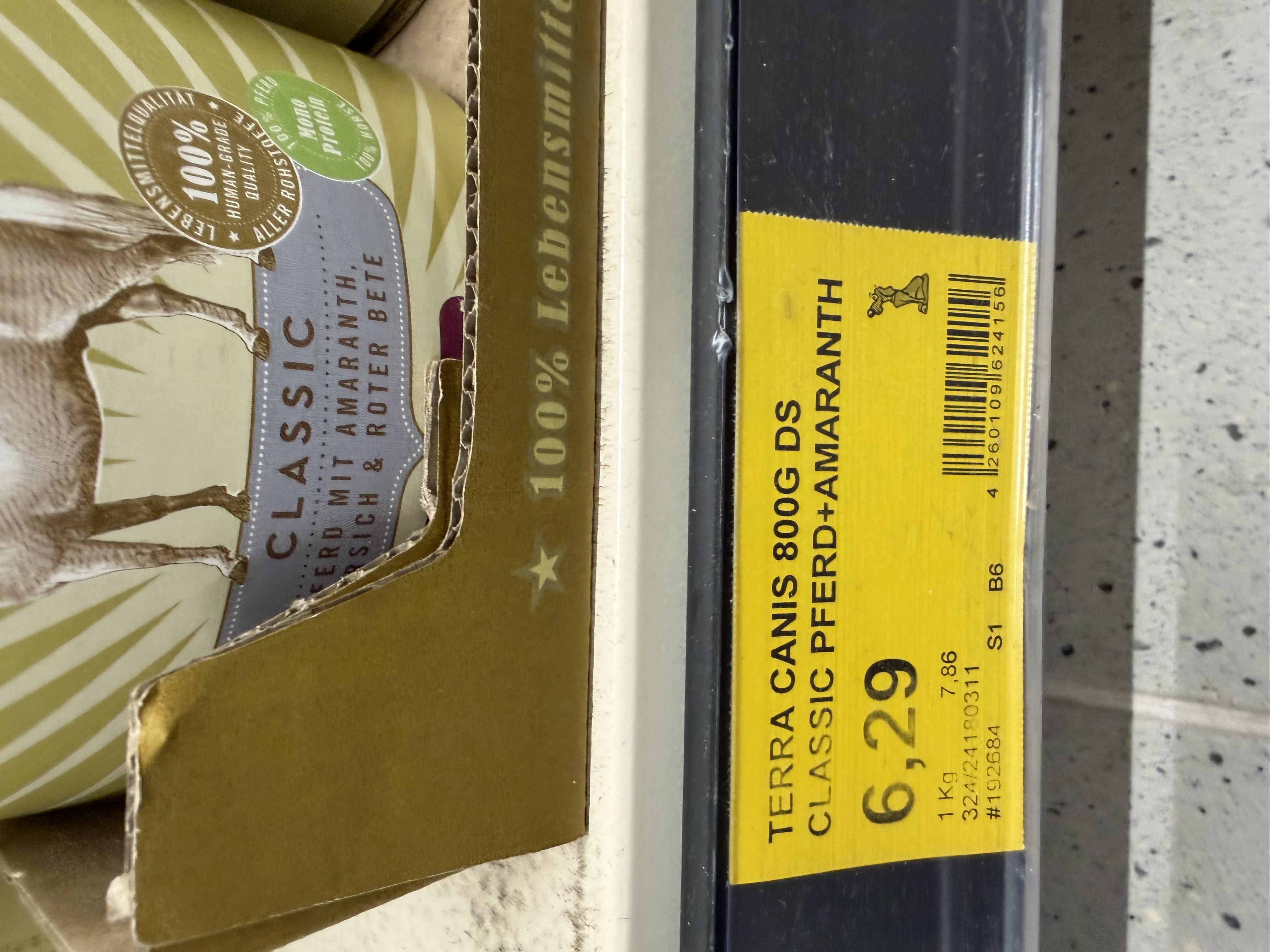 Terra Canis Classic Pferd mit Amaranth, Pfirsich & Roter Bete – Ansicht 2