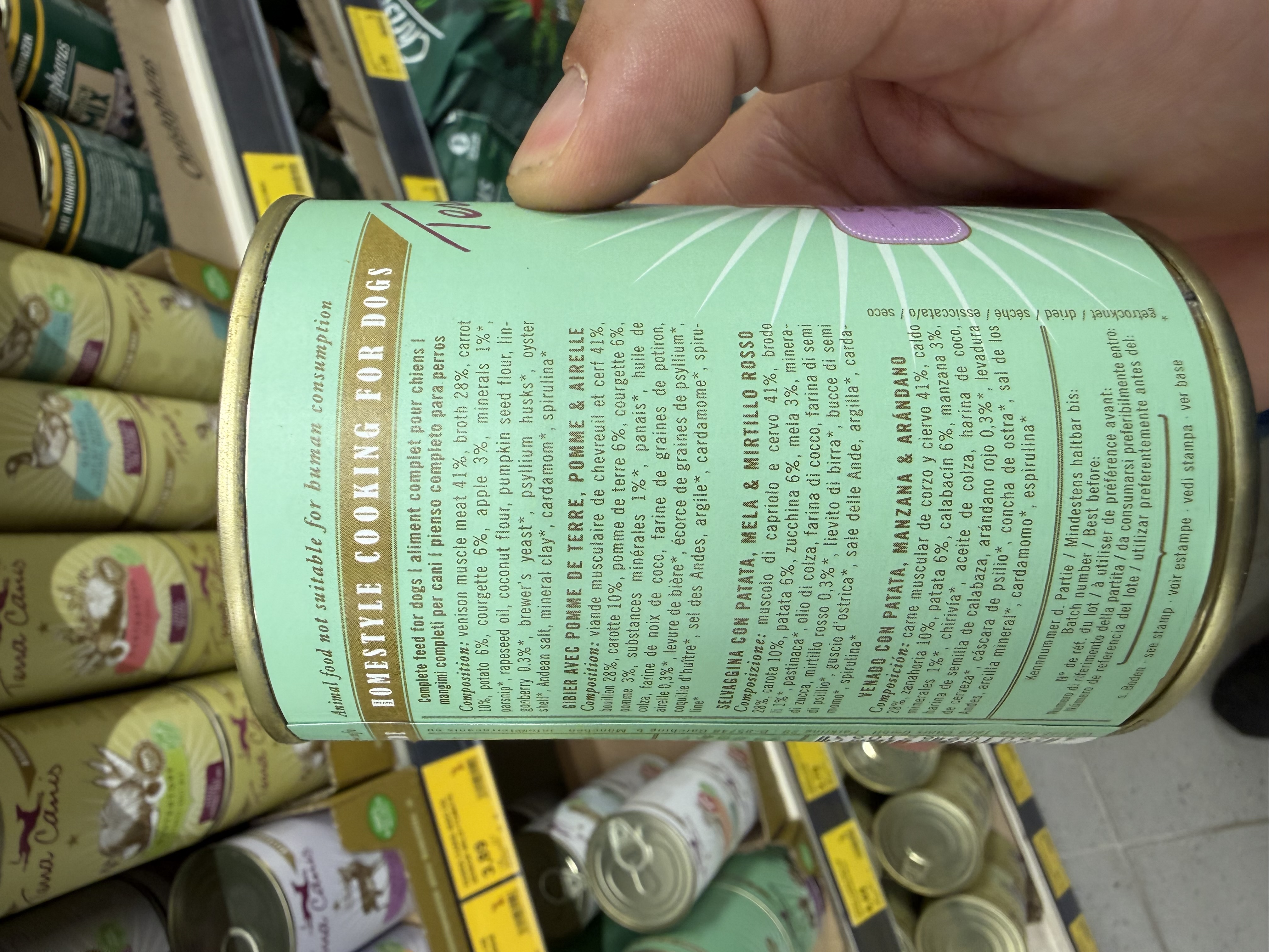 Terra Canis Grain-Free Wild mit Kartoffel, Apfel & Preiselbeere – Ansicht 3