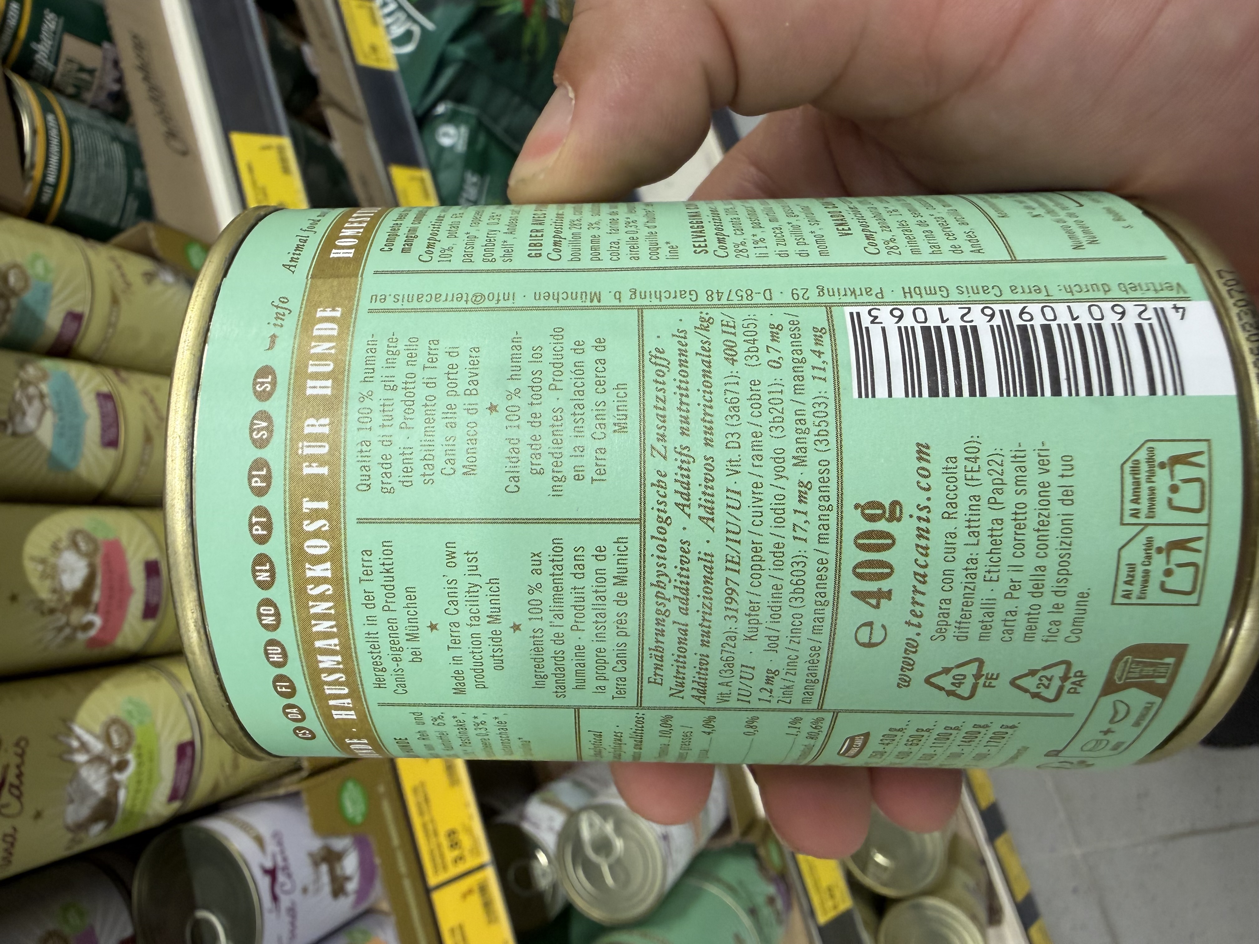 Terra Canis Grain-Free Wild mit Kartoffel, Apfel & Preiselbeere – Ansicht 4