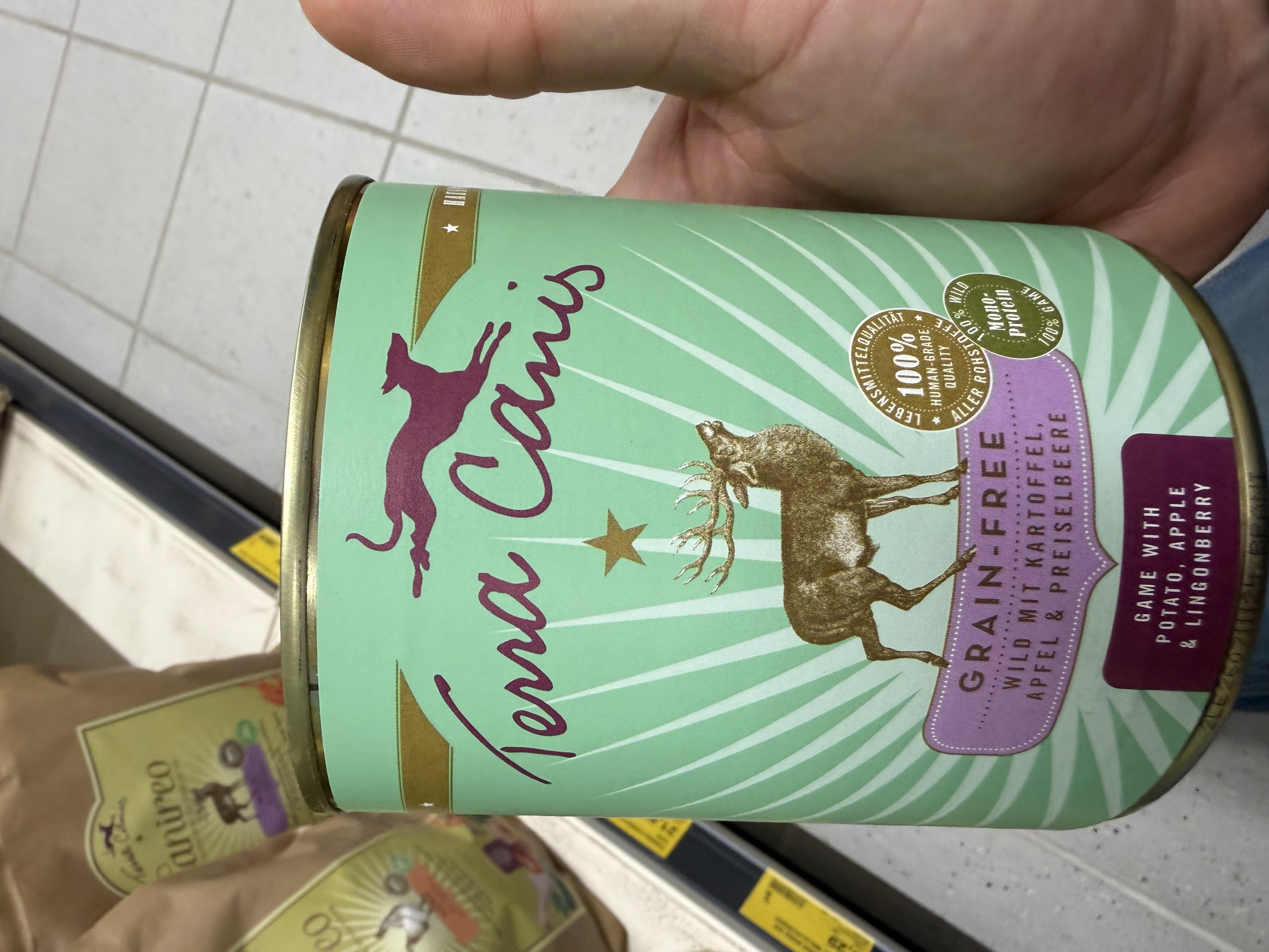 Terra Canis Grain-Free Wild mit Kartoffel, Apfel & Preiselbeere