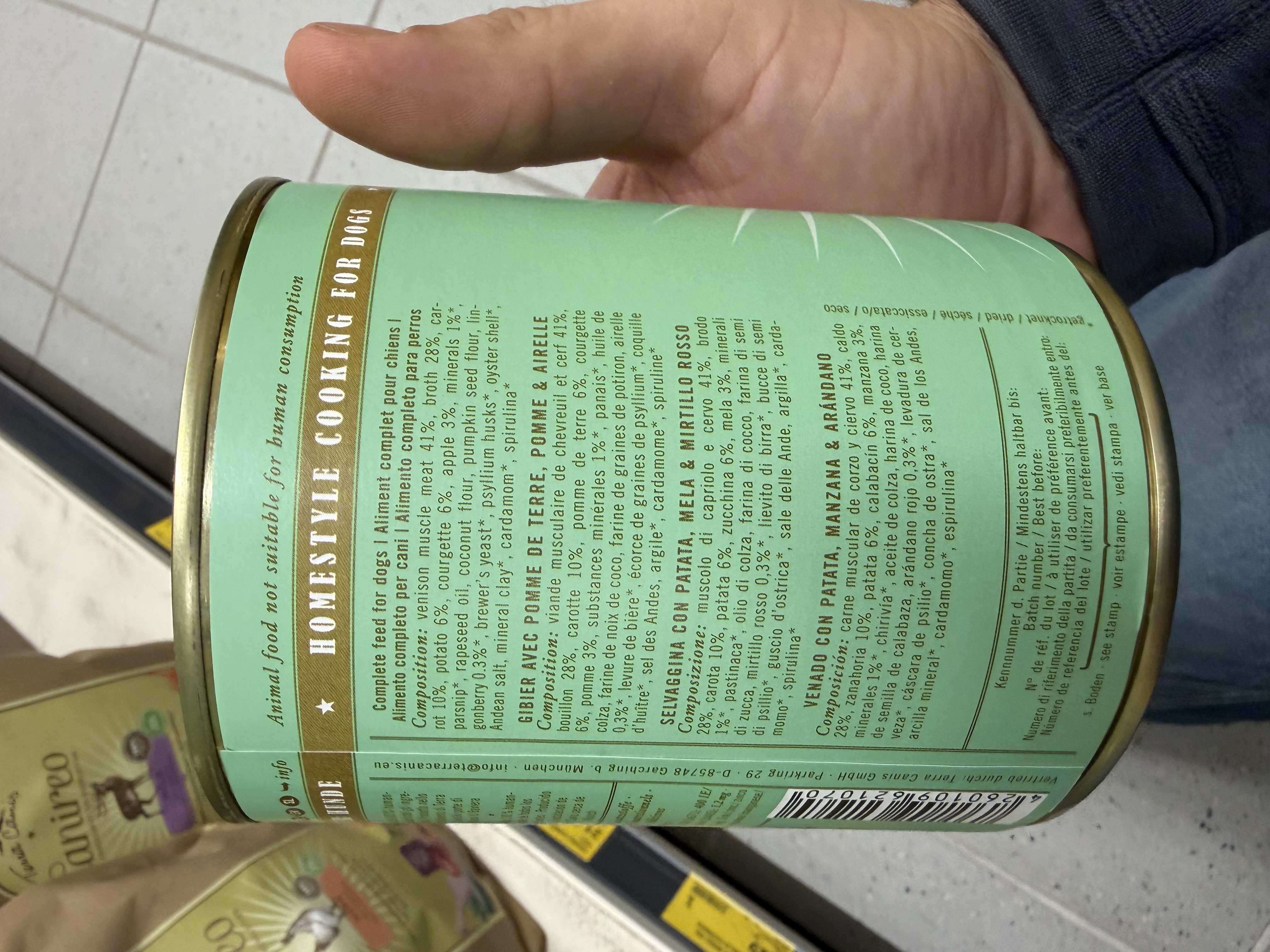 Terra Canis Grain-Free Wild mit Kartoffel, Apfel & Preiselbeere – Ansicht 3