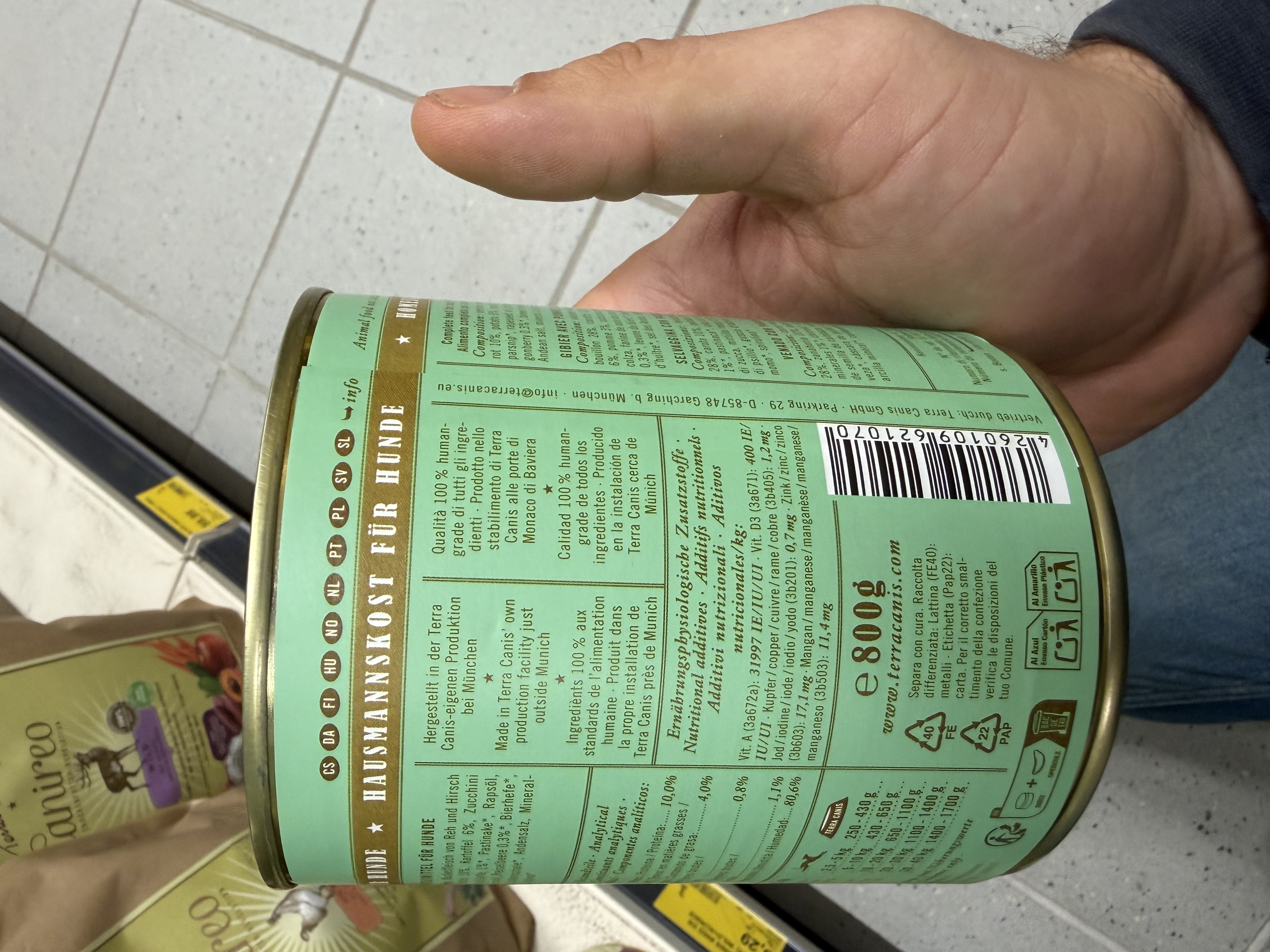 Terra Canis Grain-Free Wild mit Kartoffel, Apfel & Preiselbeere – Ansicht 4