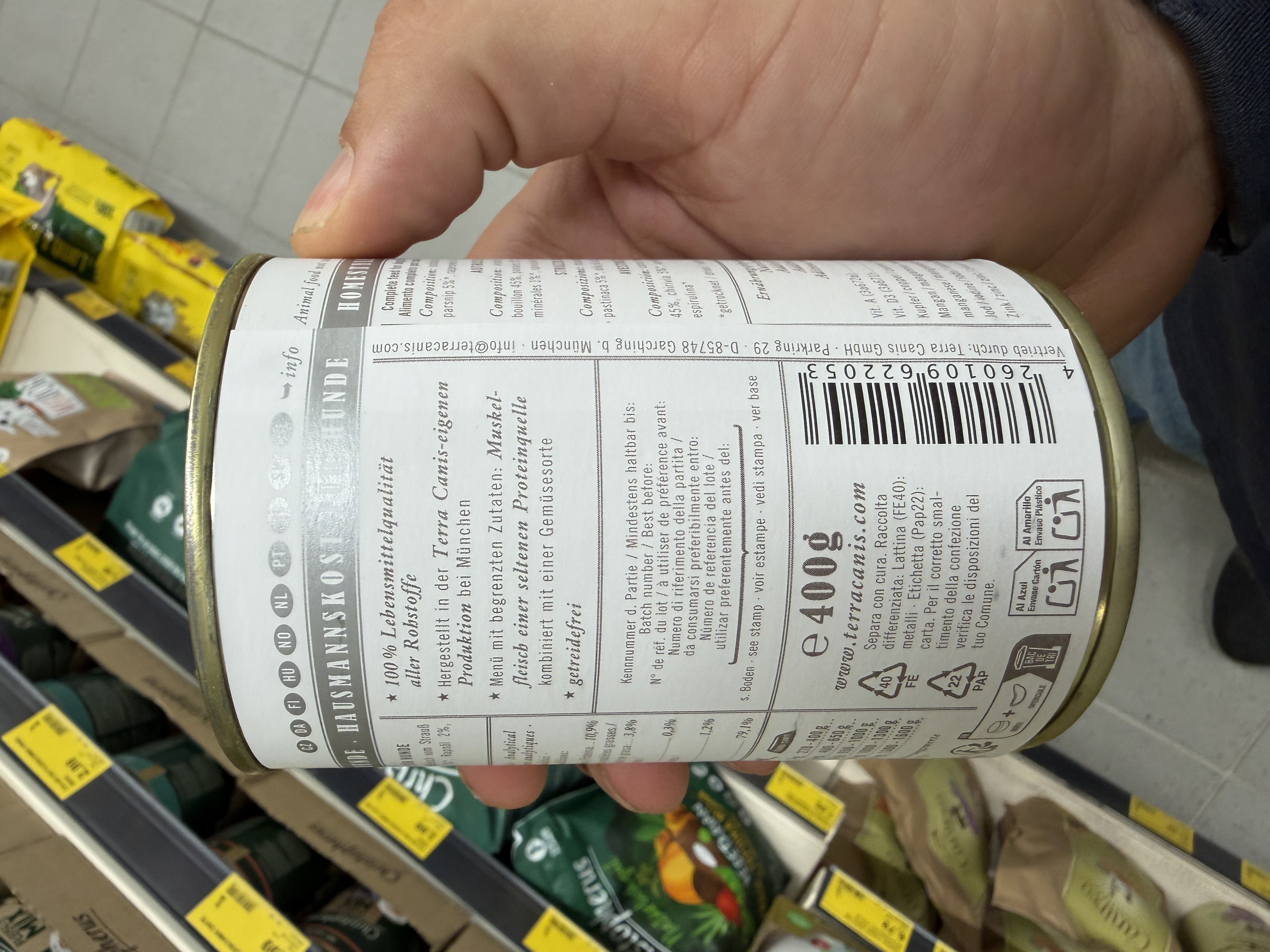 Terra Canis Hypoallergen Strauß & Pastinake – Ansicht 4