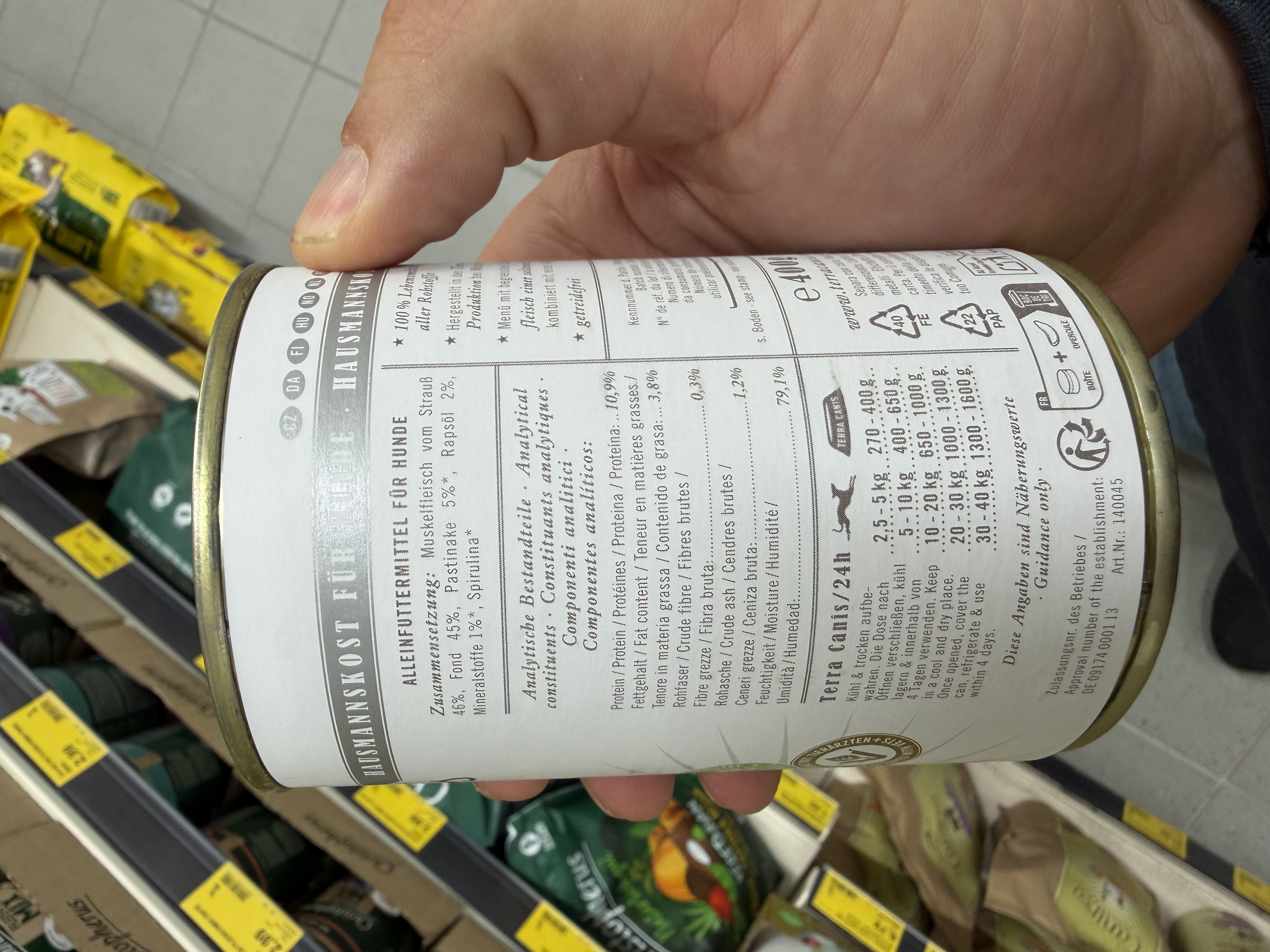 Terra Canis Hypoallergen Strauß & Pastinake – Ansicht 5