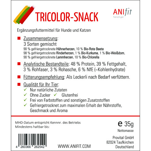 Tricolor-Snack – Ansicht 3