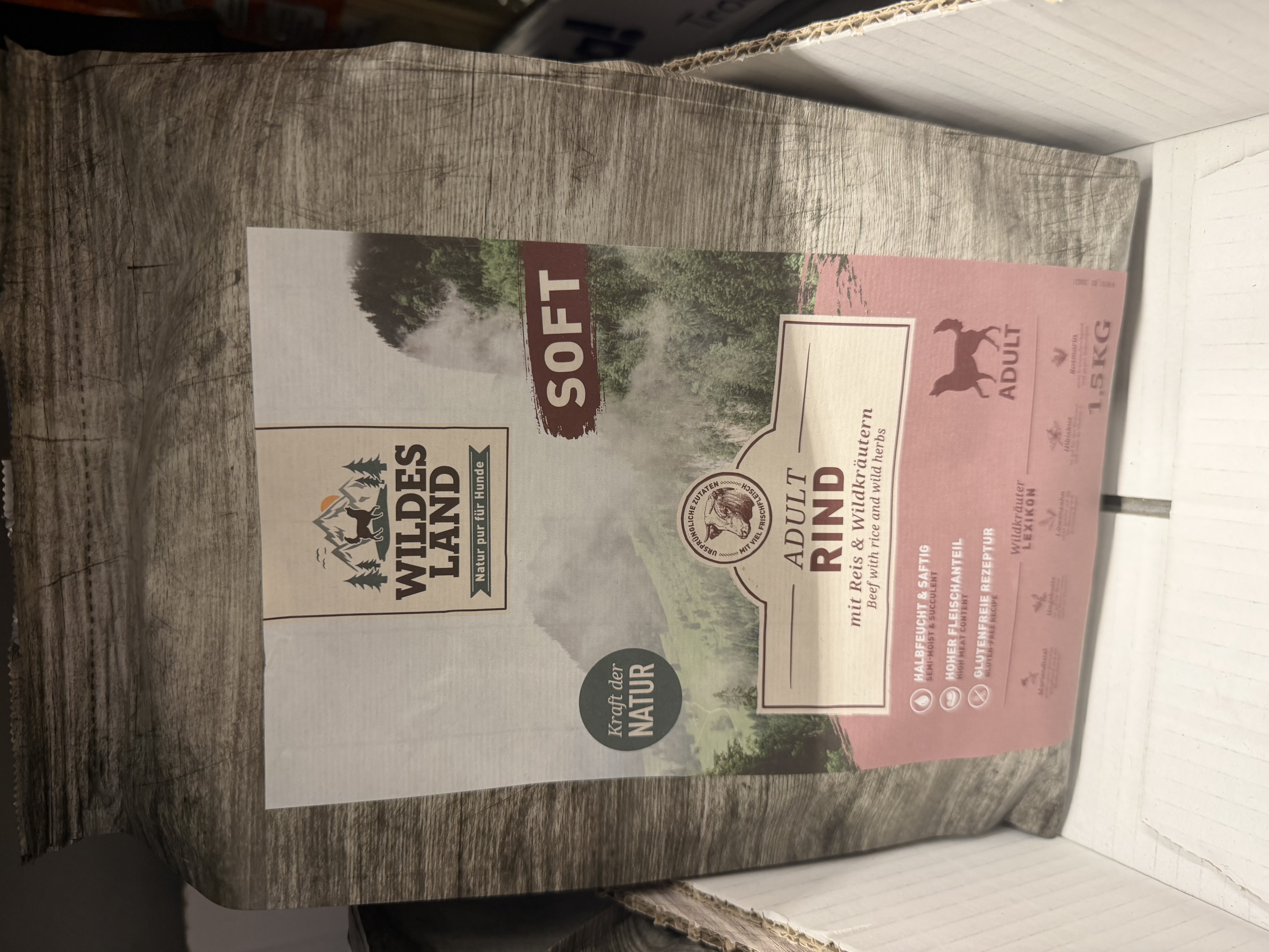 Wildes Land Adult Rind mit Reis & Wildkräutern Soft