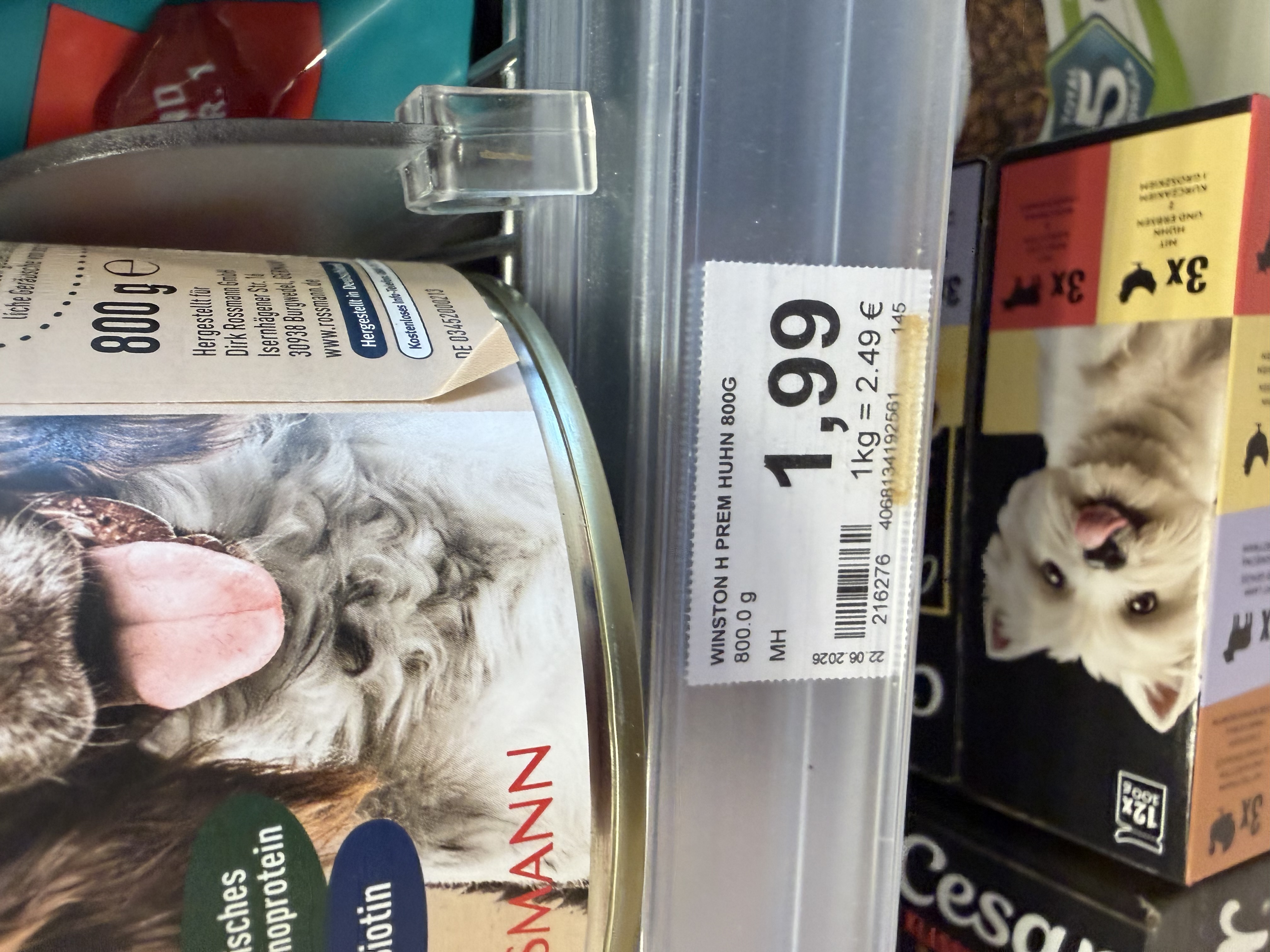 Winston Premium Pastete Huhn mit Karotten, Kartoffeln & Leinöl – Ansicht 2