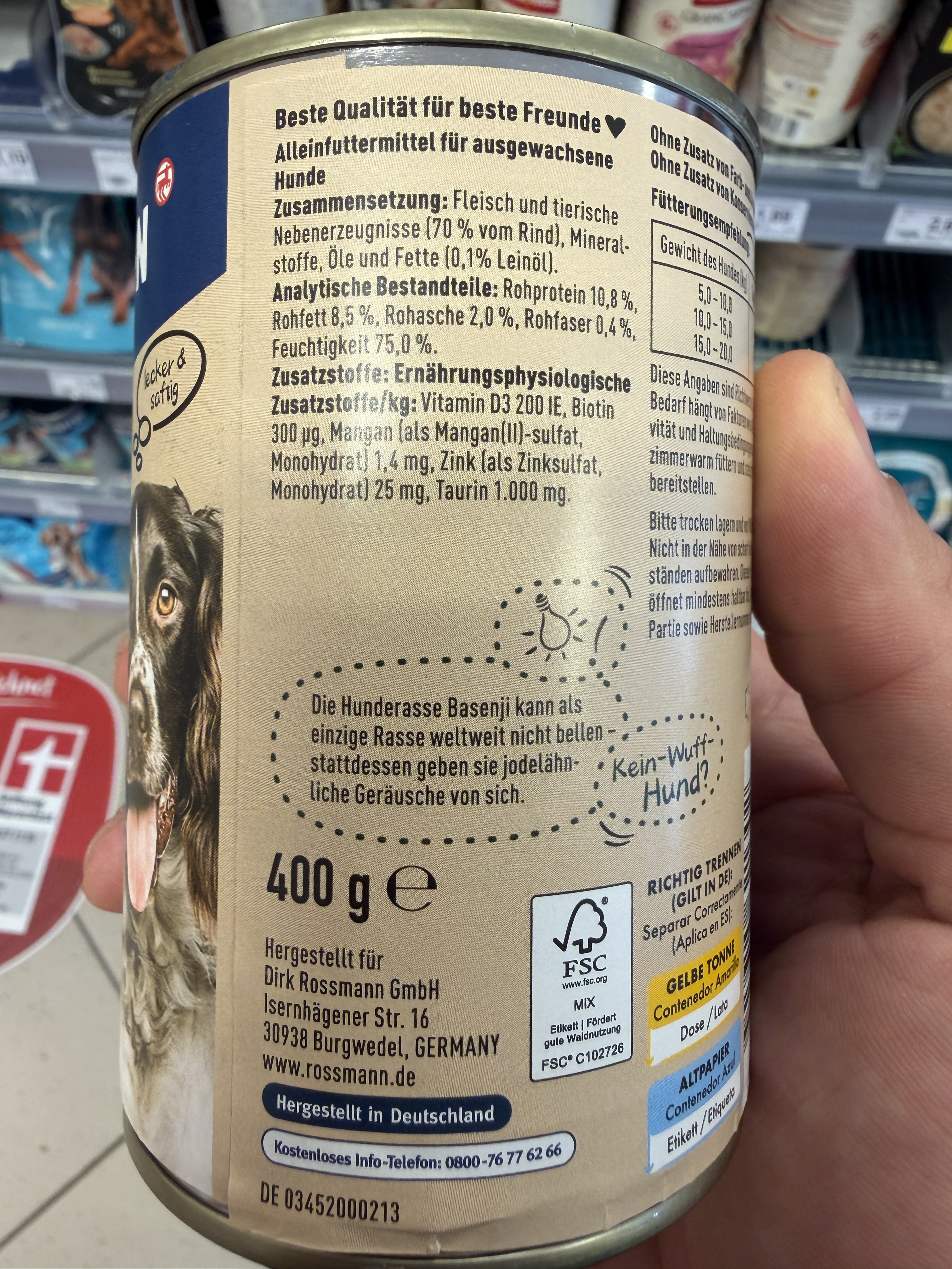 Winston Premium Pastete reich an Rind – Ansicht 3