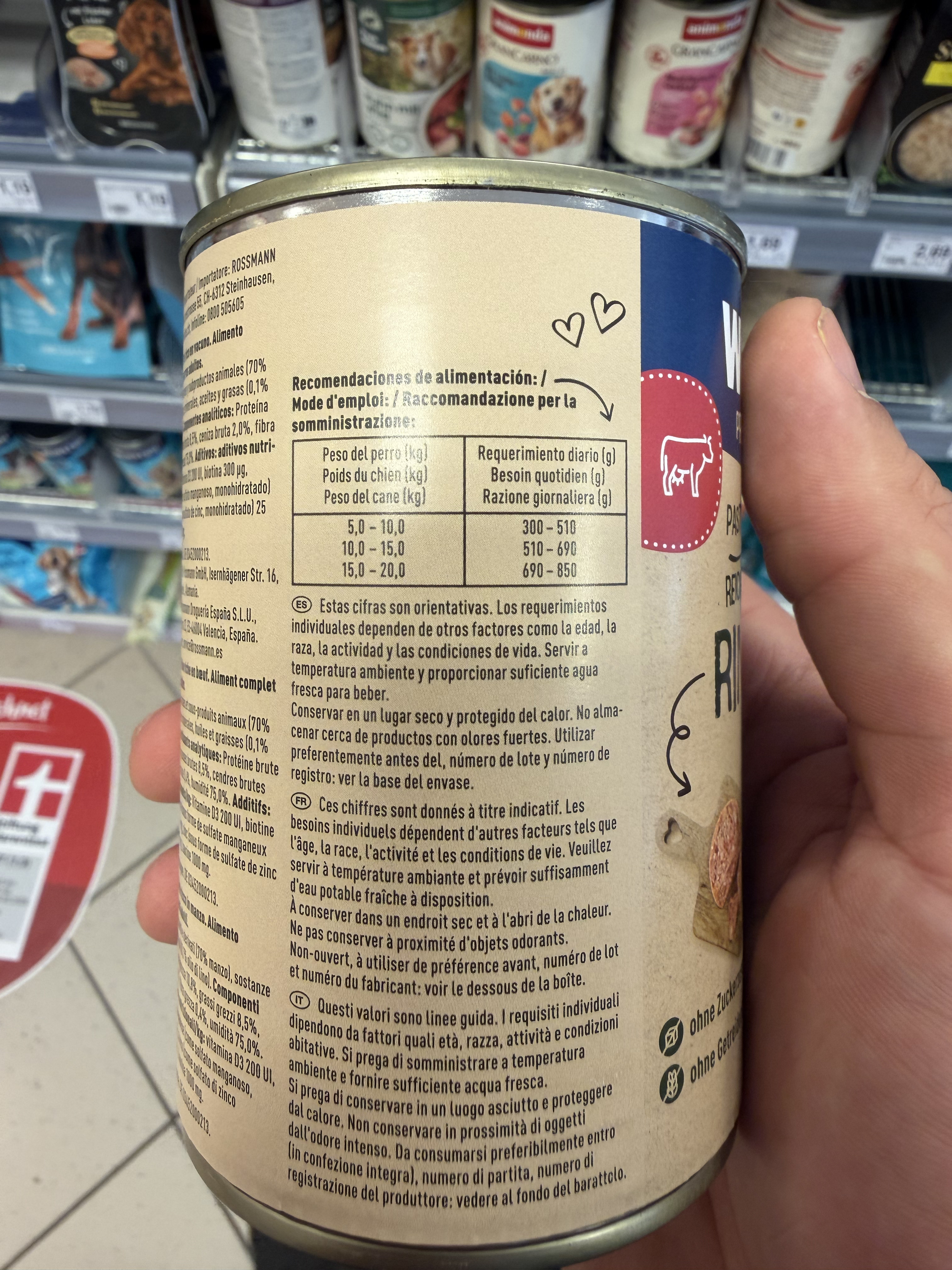 Winston Premium Pastete reich an Rind – Ansicht 6