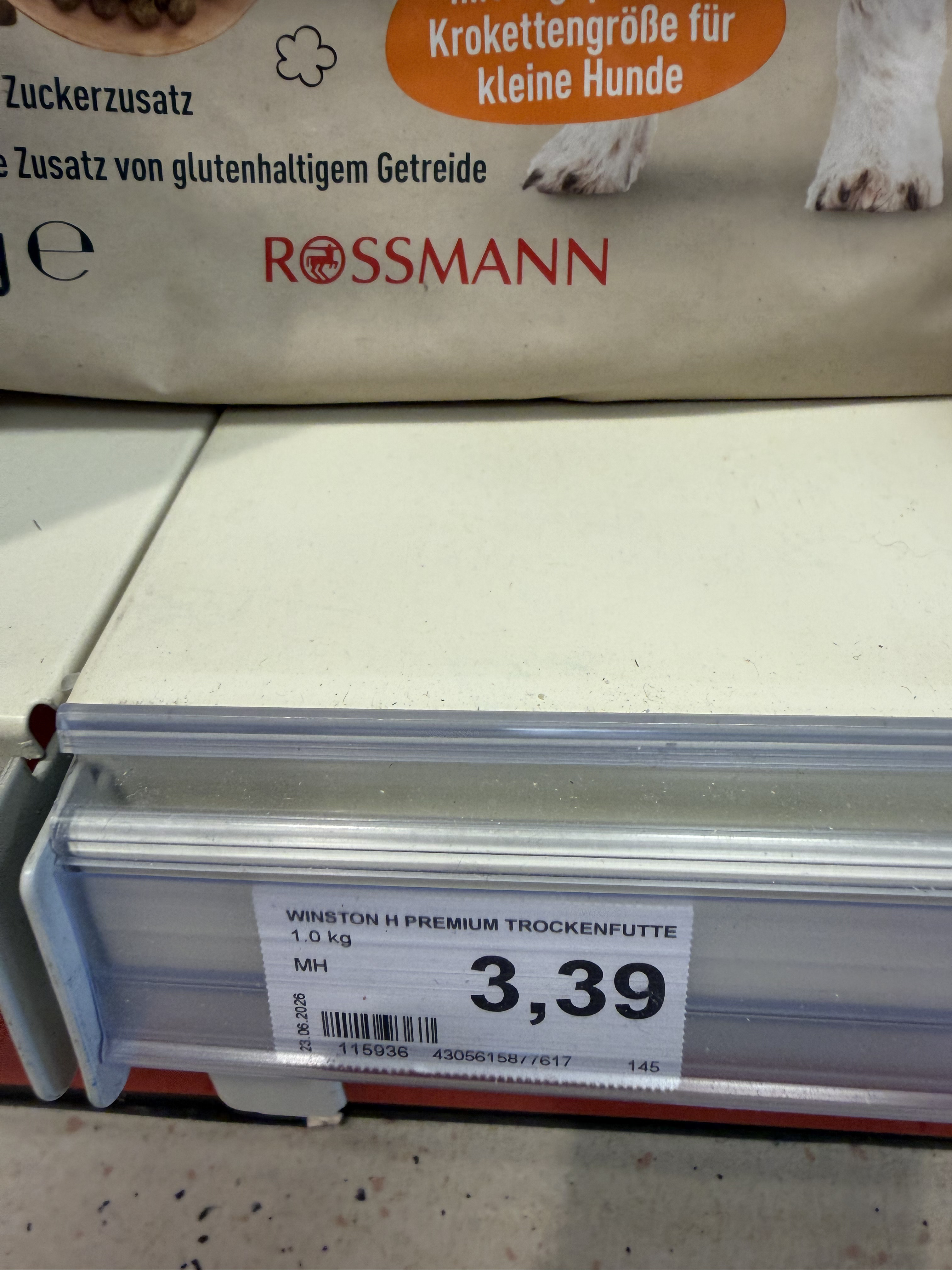 Winston Premium Trockenfutter für kleine Hunde mit Geflügel & Hirse – Ansicht 2