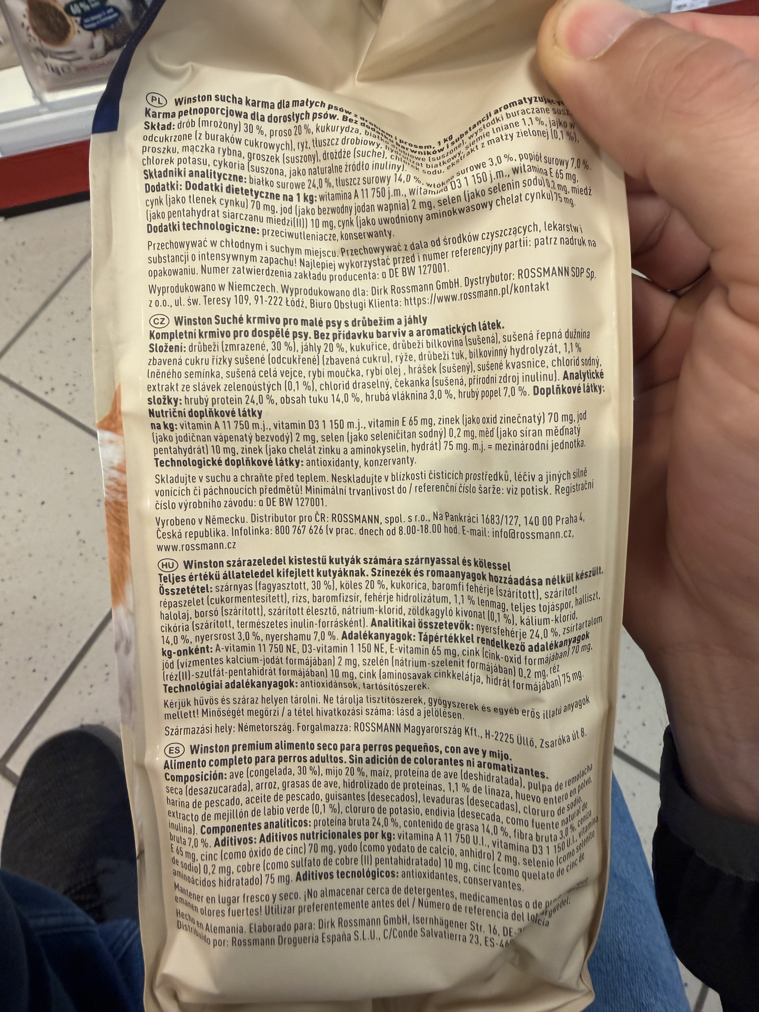 Winston Premium Trockenfutter für kleine Hunde mit Geflügel & Hirse – Ansicht 7