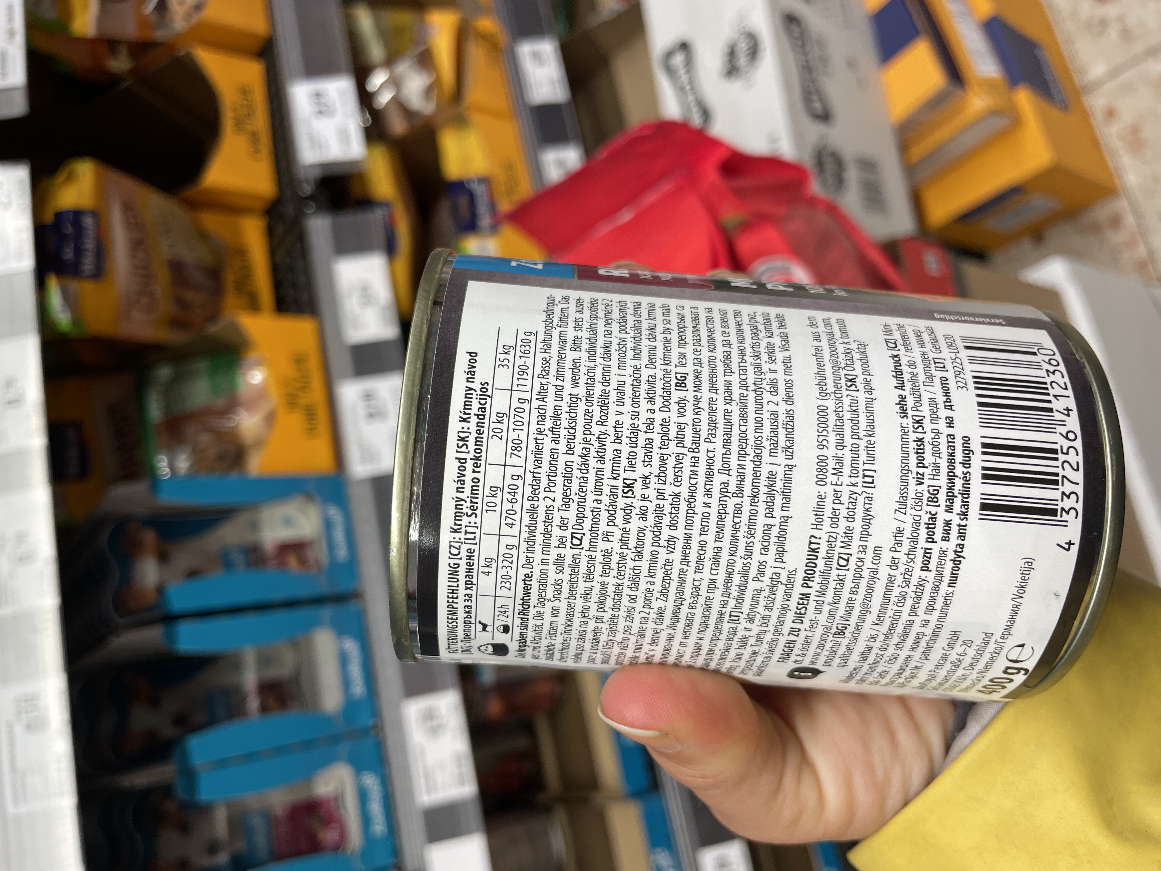 ZooRoyal Monoprotein Rind, Kartoffeln, Möhren & Distelöl – Ansicht 2